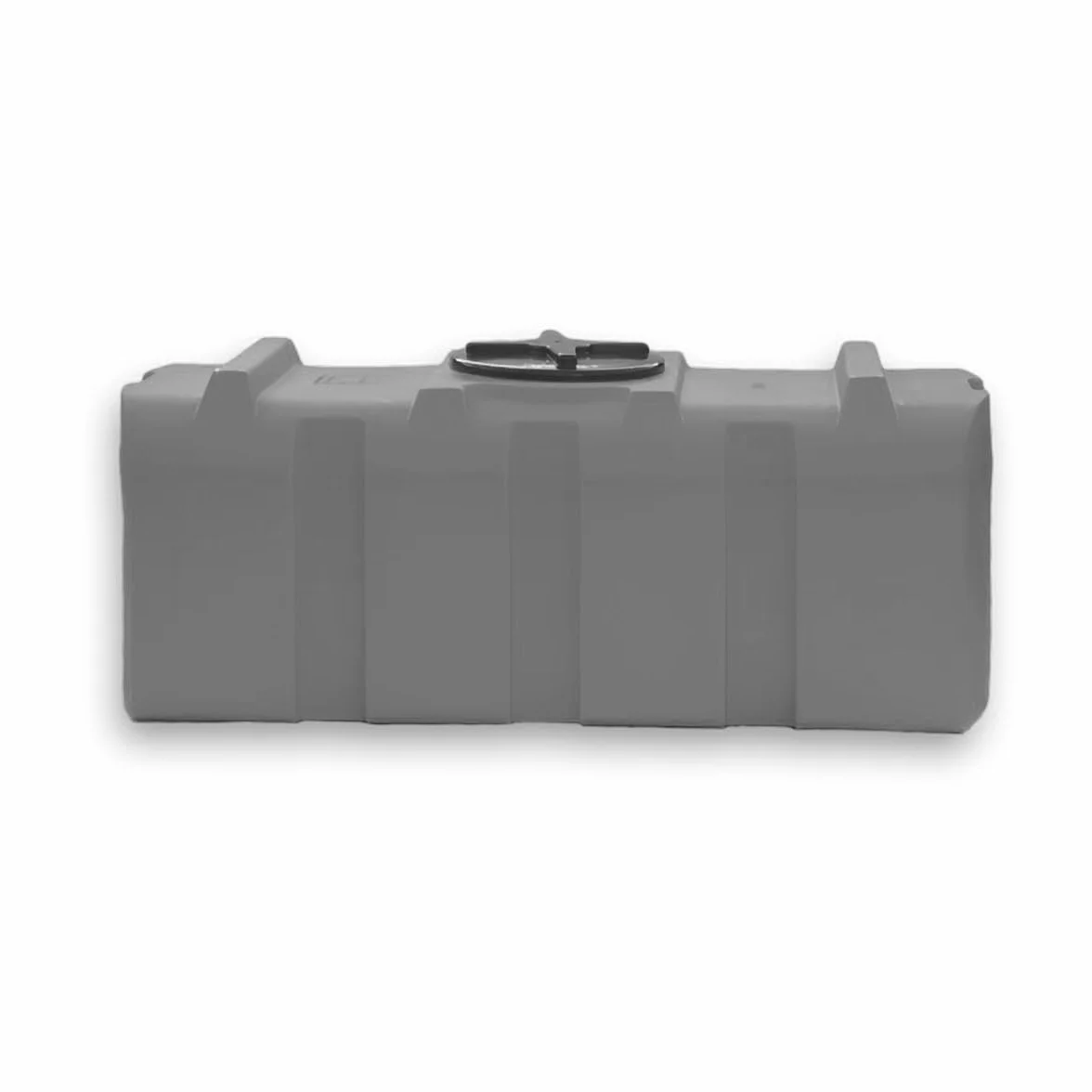 Varile Depósito de agua potable de 500 L, color gris, sin bisfenol A, rosca integrada de 3/4", fabricado en la UE, apto para alimentos