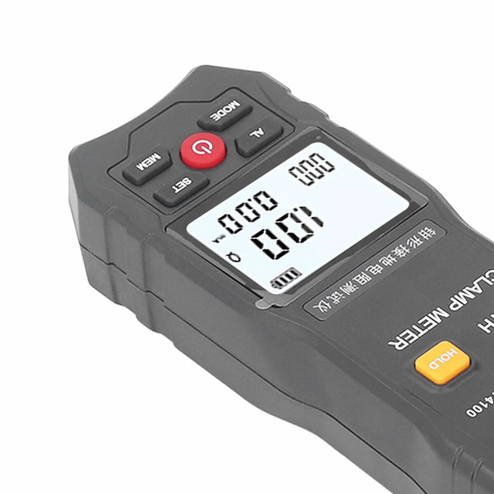 flexman ST4100 Medidor de Resistencia a Tierra con Abrazadera Digital LCD, Probador de Medidor de Resistencia a Tierra con Abrazadera de Apagado Automático Portátil para Sala de Computadoras