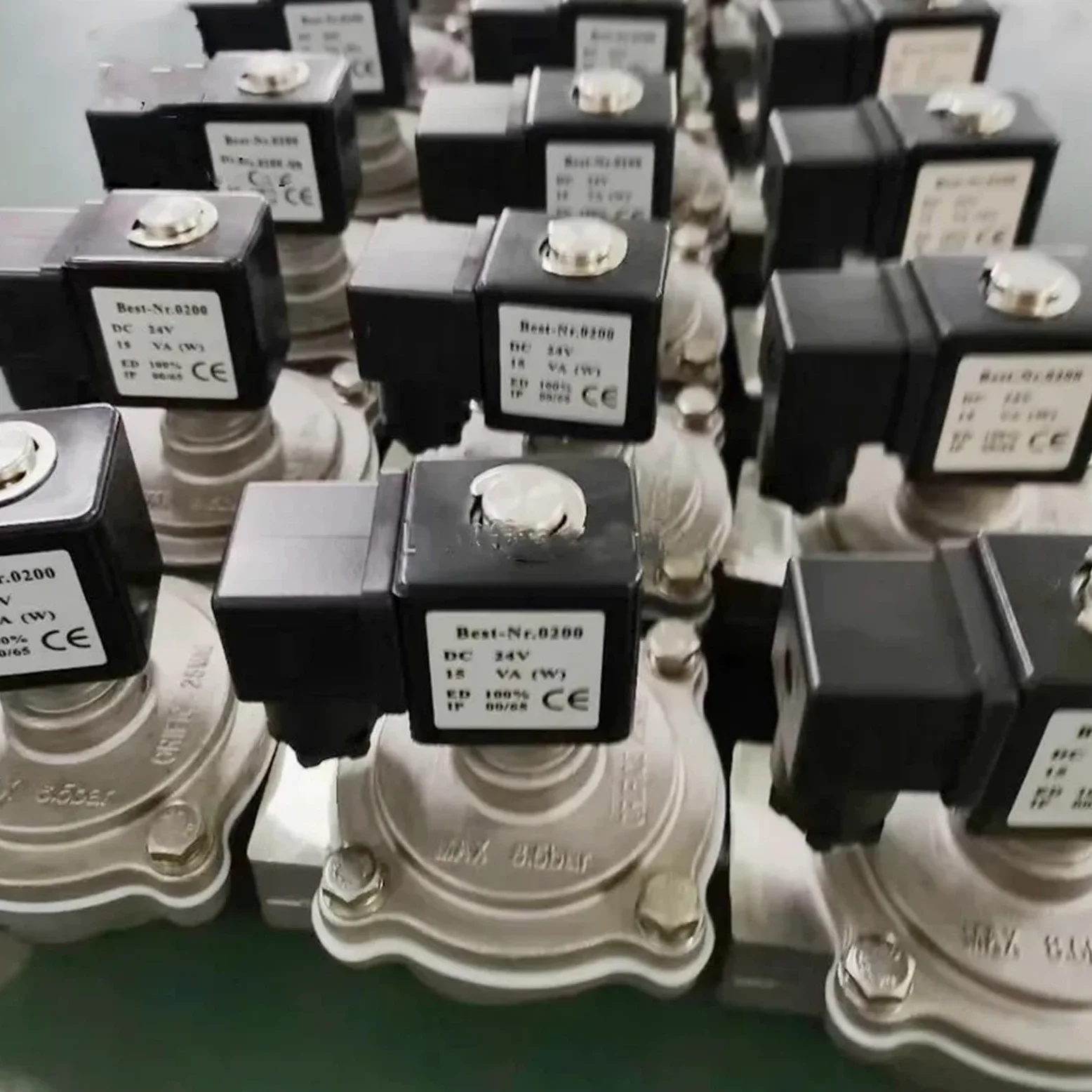 1 Pieza DMF-Z-25 Colector de Polvo neumático con Bolsa en ángulo Recto DC24V Válvula de Pulso de solenoide de 1 Pulgada(DC12V)