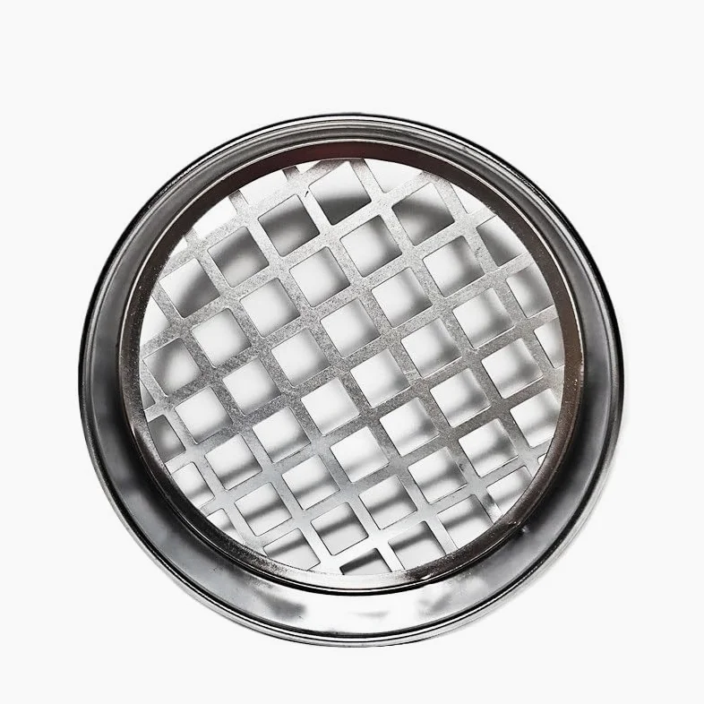 1 tamiz de grava de 20 cm con orificios cuadrados, tamiz de prueba estándar de laboratorio for una separación precisa de materiales (apertura 0,075-90 mm)(53 mm)