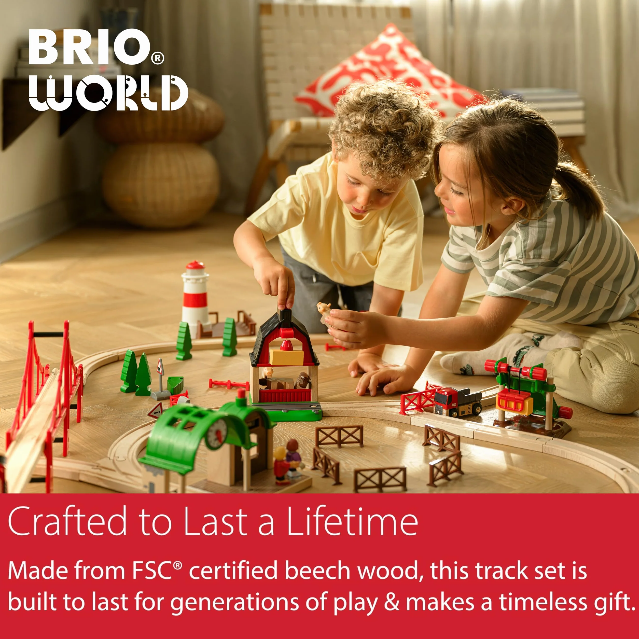 BRIO Pack de expansión de vías avanzado 33307