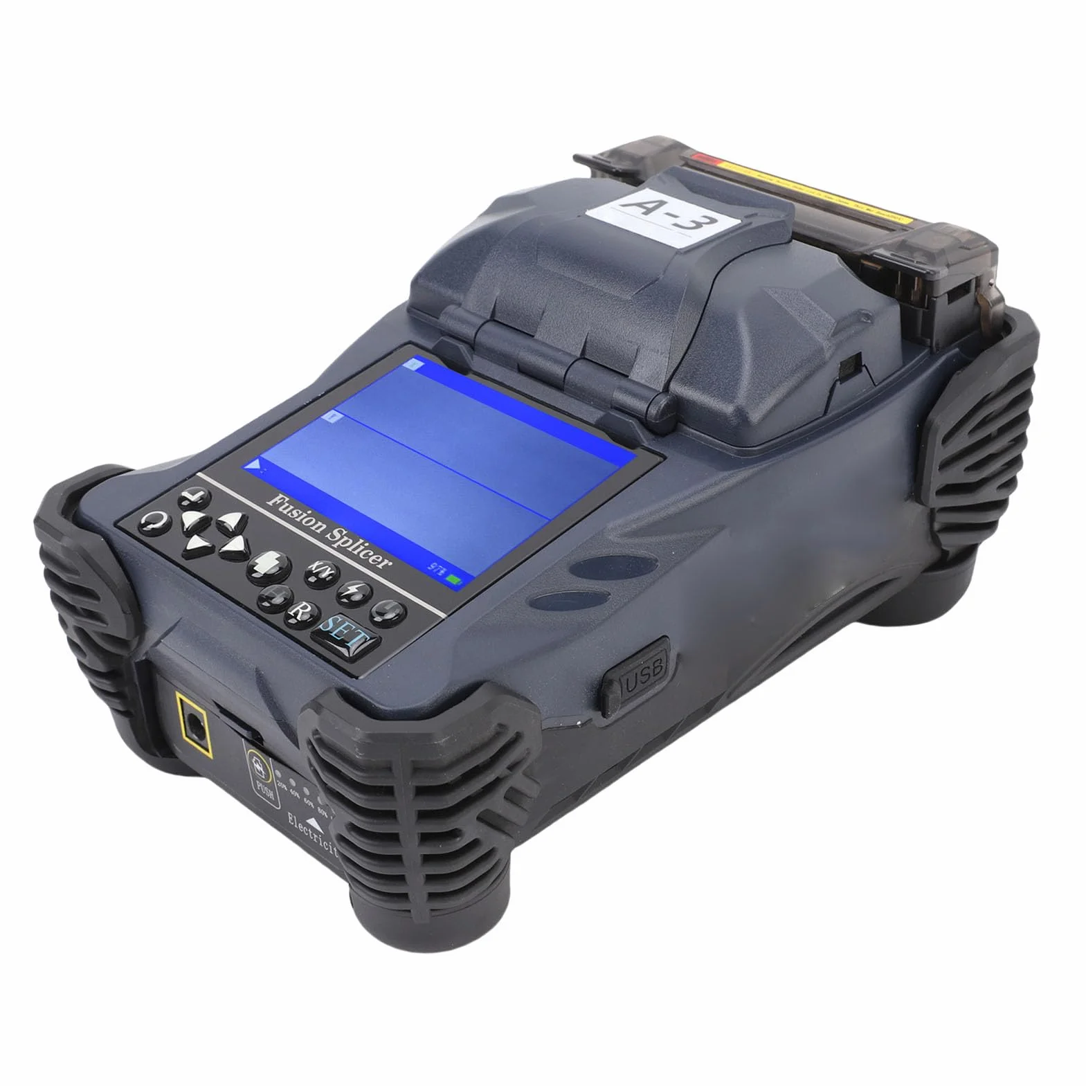 Dpofirs Máquina Dividida de Fibra de Vidrio SPLICIS 9S SPLIMING 26S Calefacción FTTH 100-240V