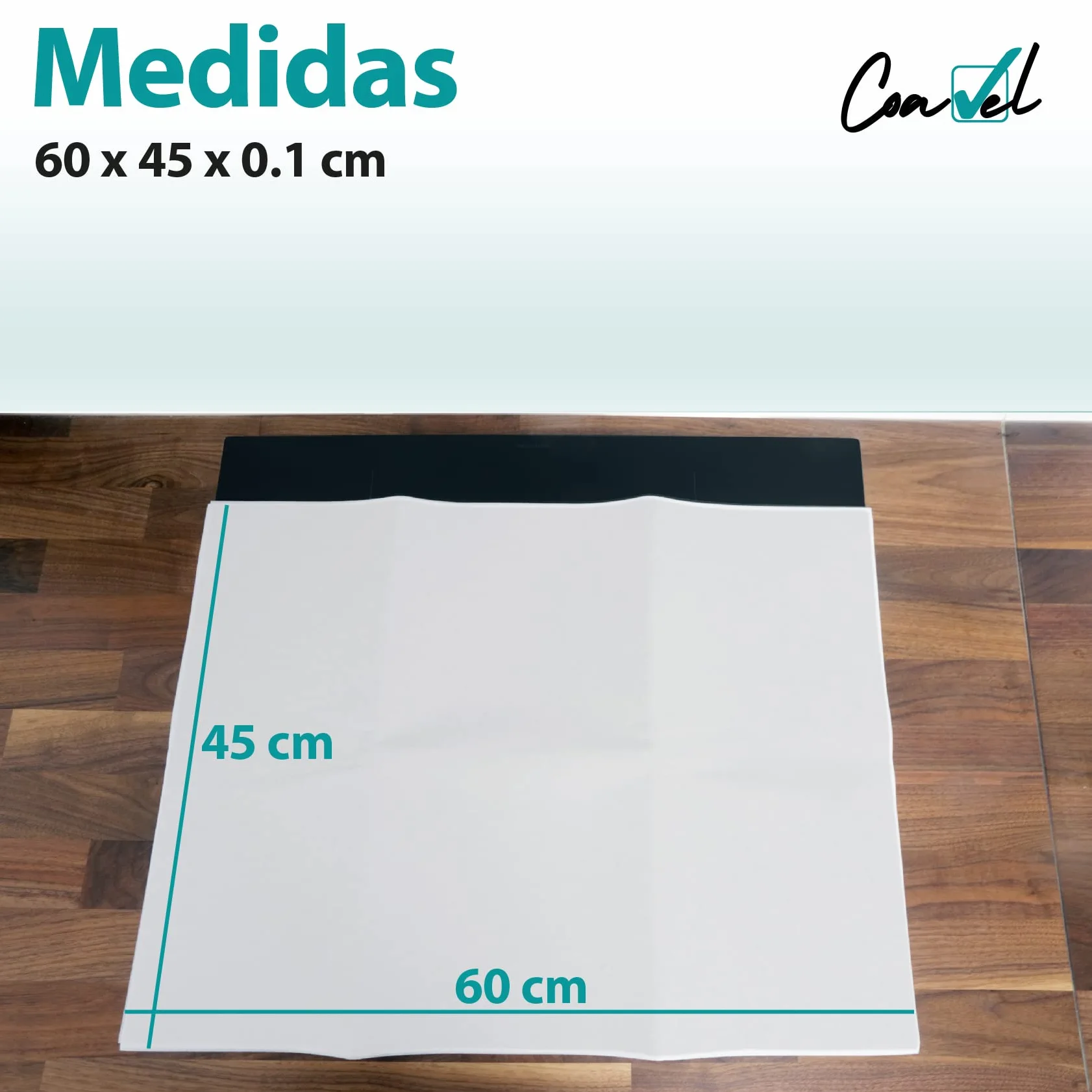 Filtros antigrasa universales de papel 1 mm 45 x 60 cm para campana extractora