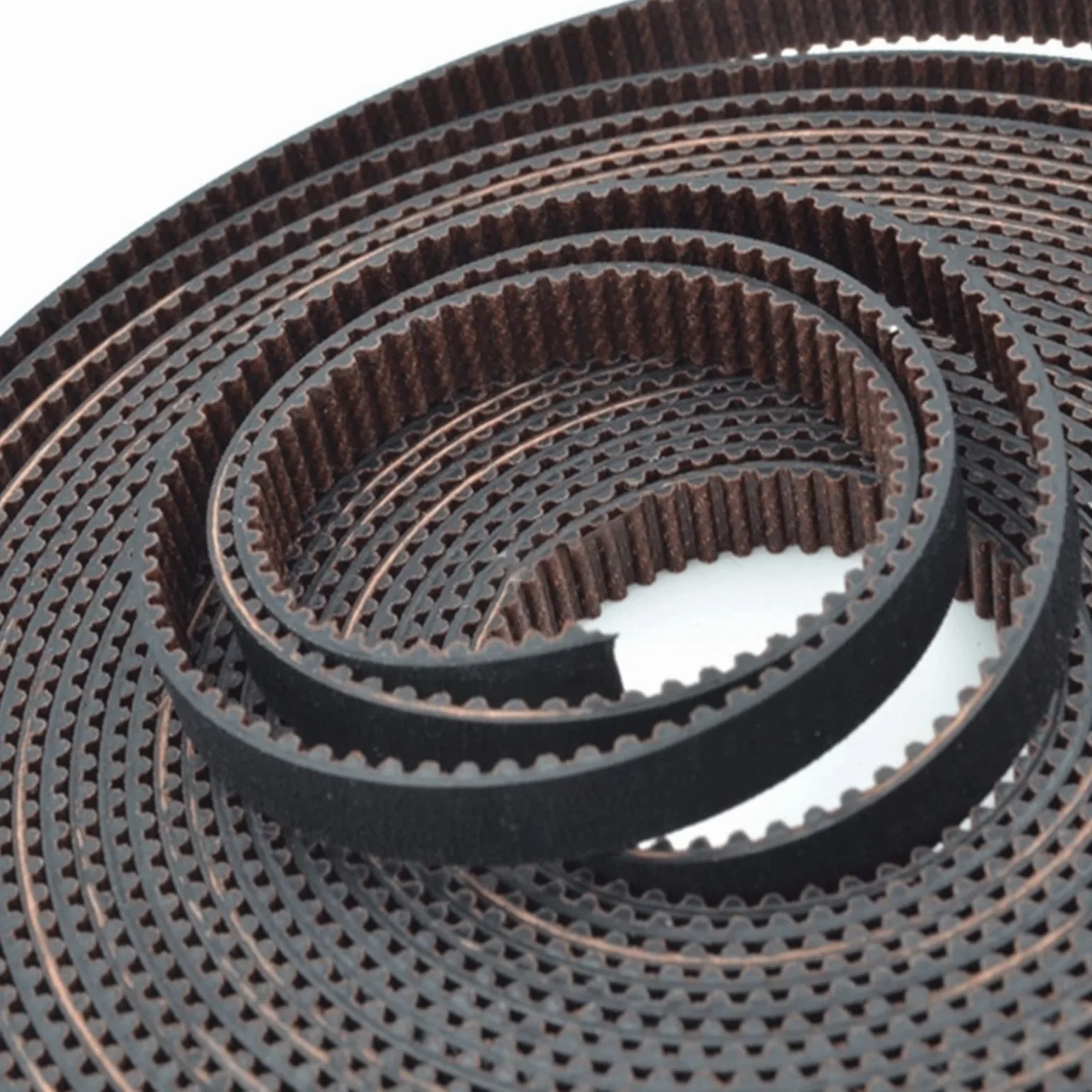 Cqinlu-Belt 2GT Abrigo sincrónico de la correa de distribución ancho 6/9 / 10/12 / 15mm de goma baja polvo baja vibración impresora 3D, Impresoras 3D(5Meters,12mm-(LL-2GT RF))