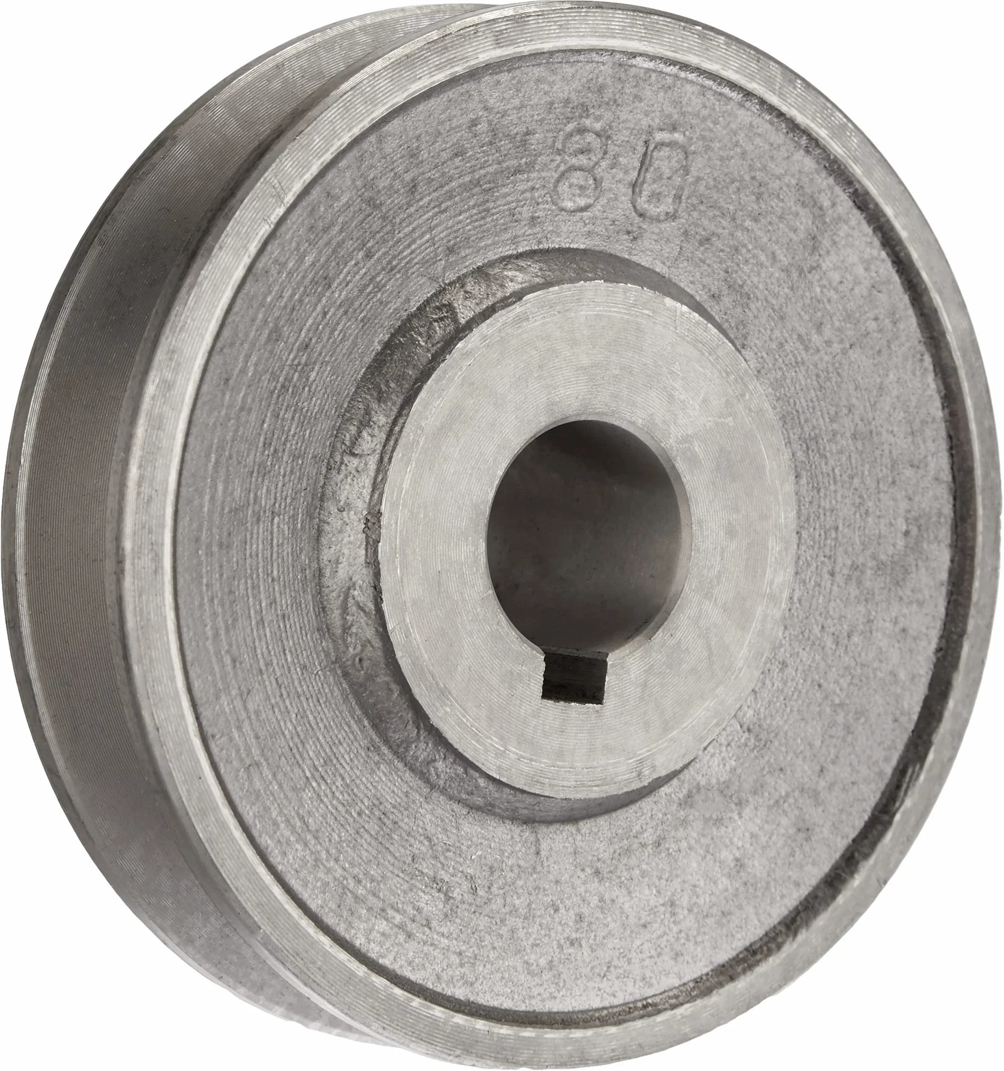 Ribitech 1639-0 polea aluminio diámetro 80 mm