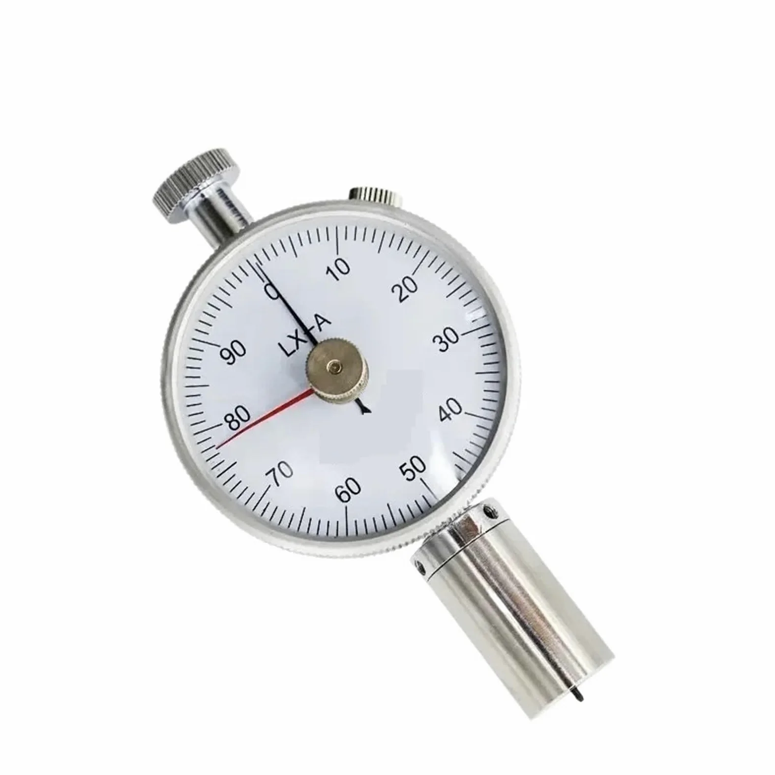 Durómetro portátil Tetser de dureza ACD de aguja simple/doble for productos de plástico de neumáticos de silicona de caucho vulcanizado,Rendimiento estable(LX-C-2)