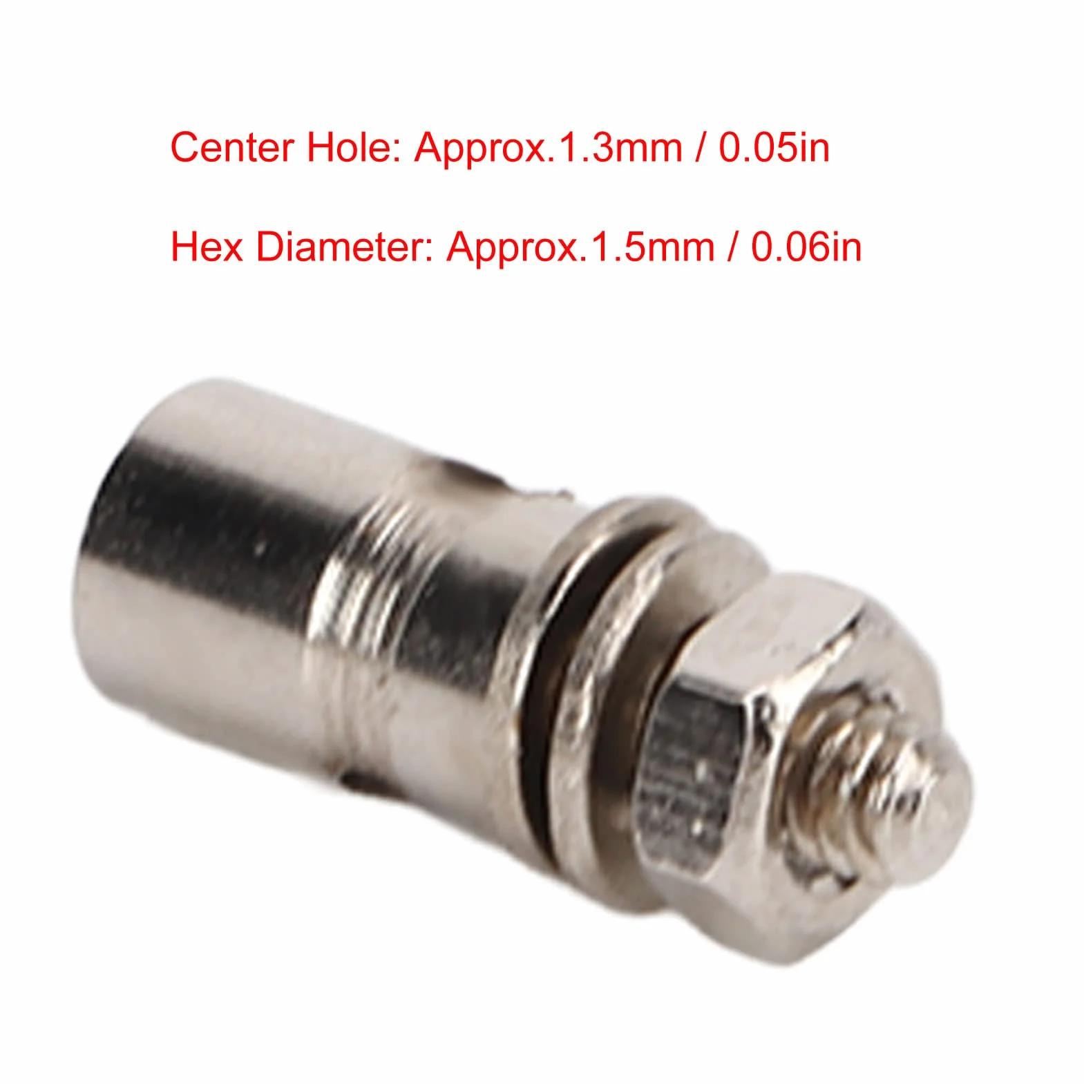 10 Piezas Enlace de Brazo de Servo 1.3 mm Conector Ajustable Push Barnector