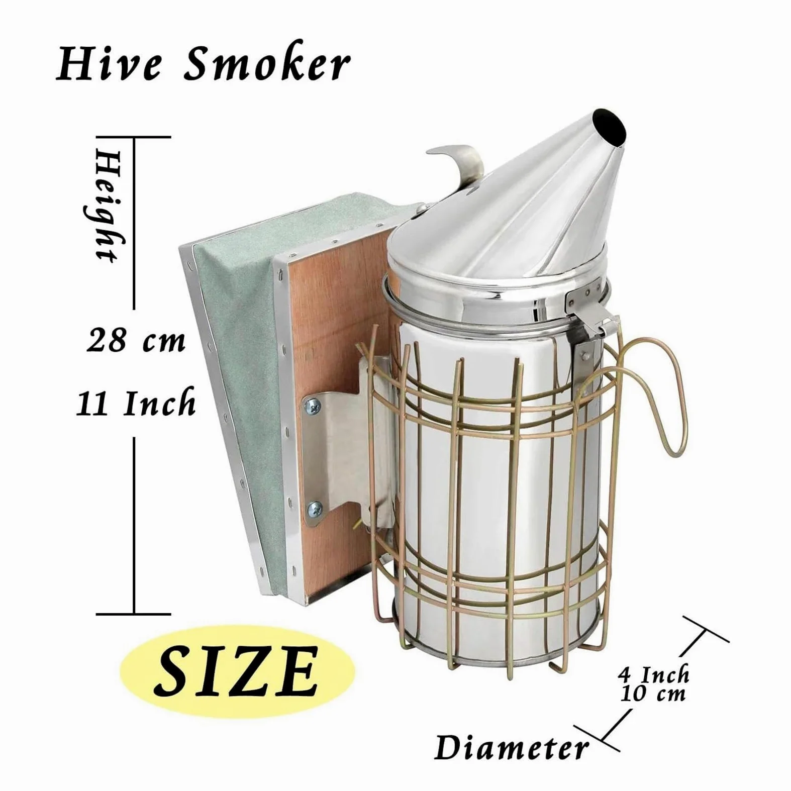 Kit de herramientas for miel de apicultura, 10 piezas, Kit de apicultor principiante y profesional, guantes de apicultor/cepillo for abejas/alimentador de abejas