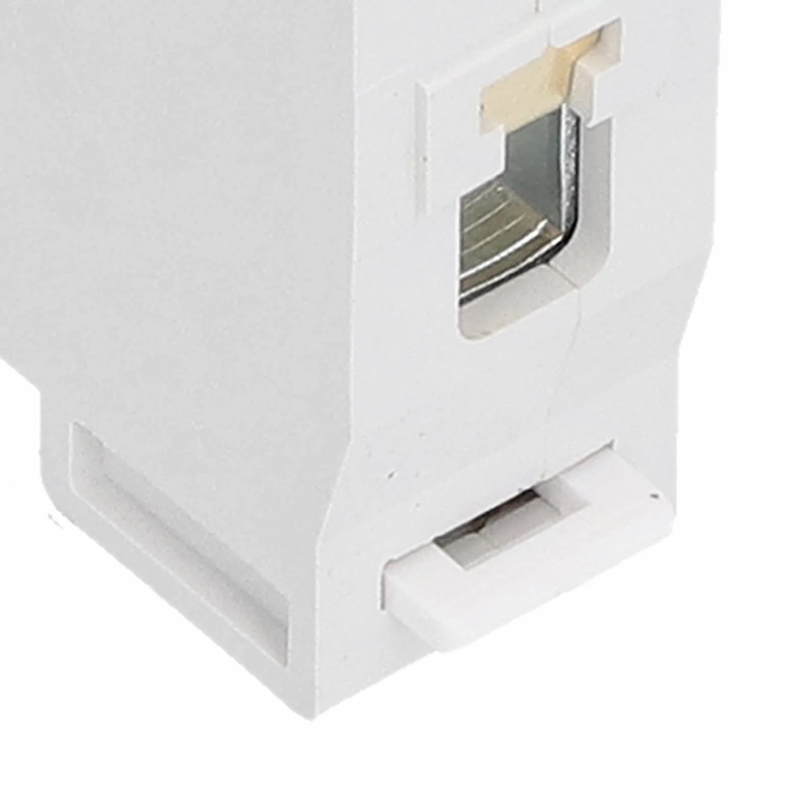 Eujgoov 12Pcs AC30-102 Receptáculo de salida de CA monofásico montado en riel Din 2pin Salida modular para enchufes 250V