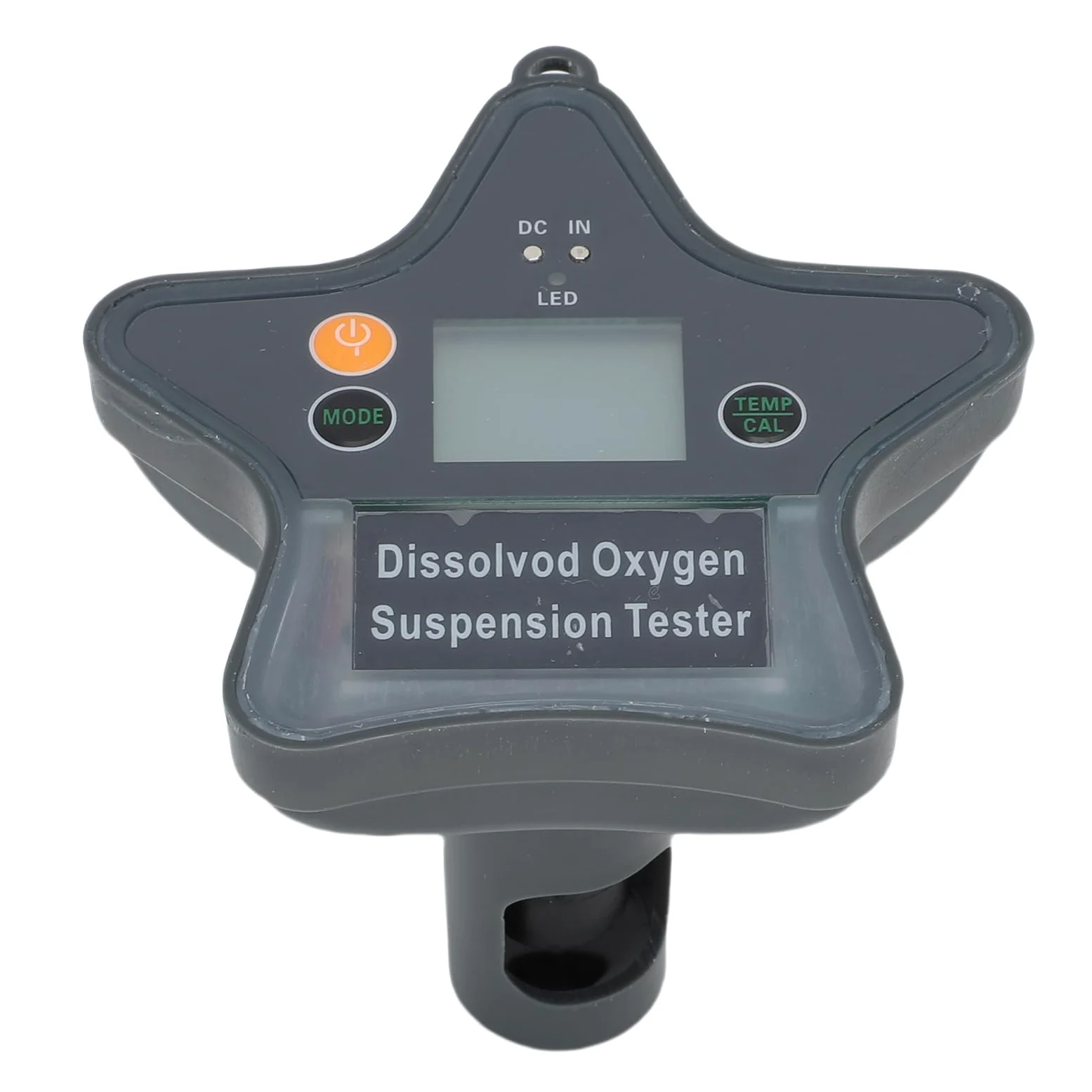 Sxhlseller Probador de Oxígeno Disuelto Bluetooth, Monitor Multiparámetro Impermeable de Calidad del Agua para Hidroponía y Acuarios con Exportación de Datos de Teléfonos Inteligentes en Tiempo Real