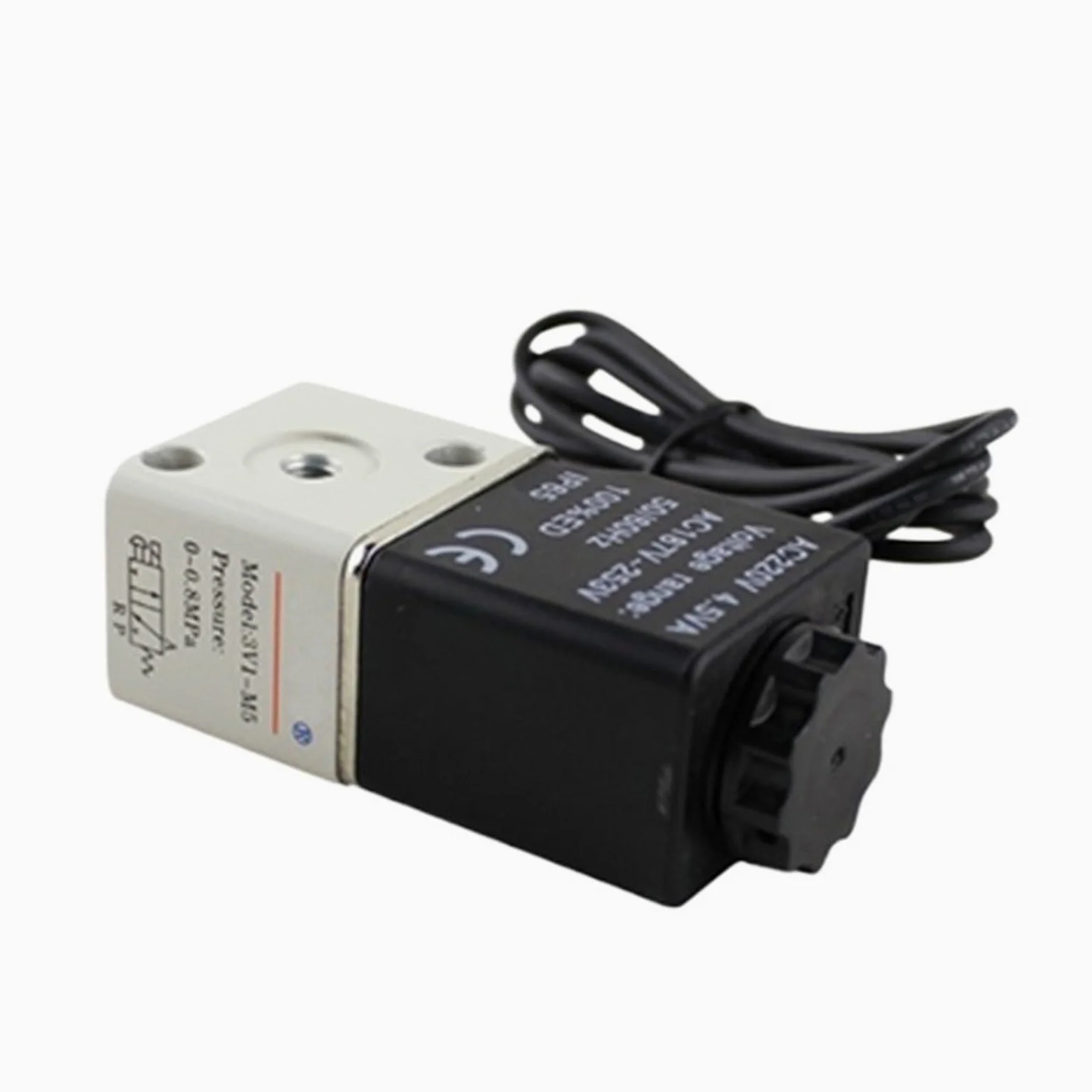 Electroválvula neumática de 3/2 vías, serie 3V1, 3V1-06A-I, 3V1-M5A-I(3V1-M5A-I)