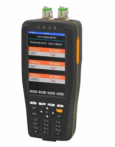 Medidor de potencia óptica OPM TM70B PON de fibra óptica 1310/1490/1550Nm VFL OPM,Impermeable(PON only)