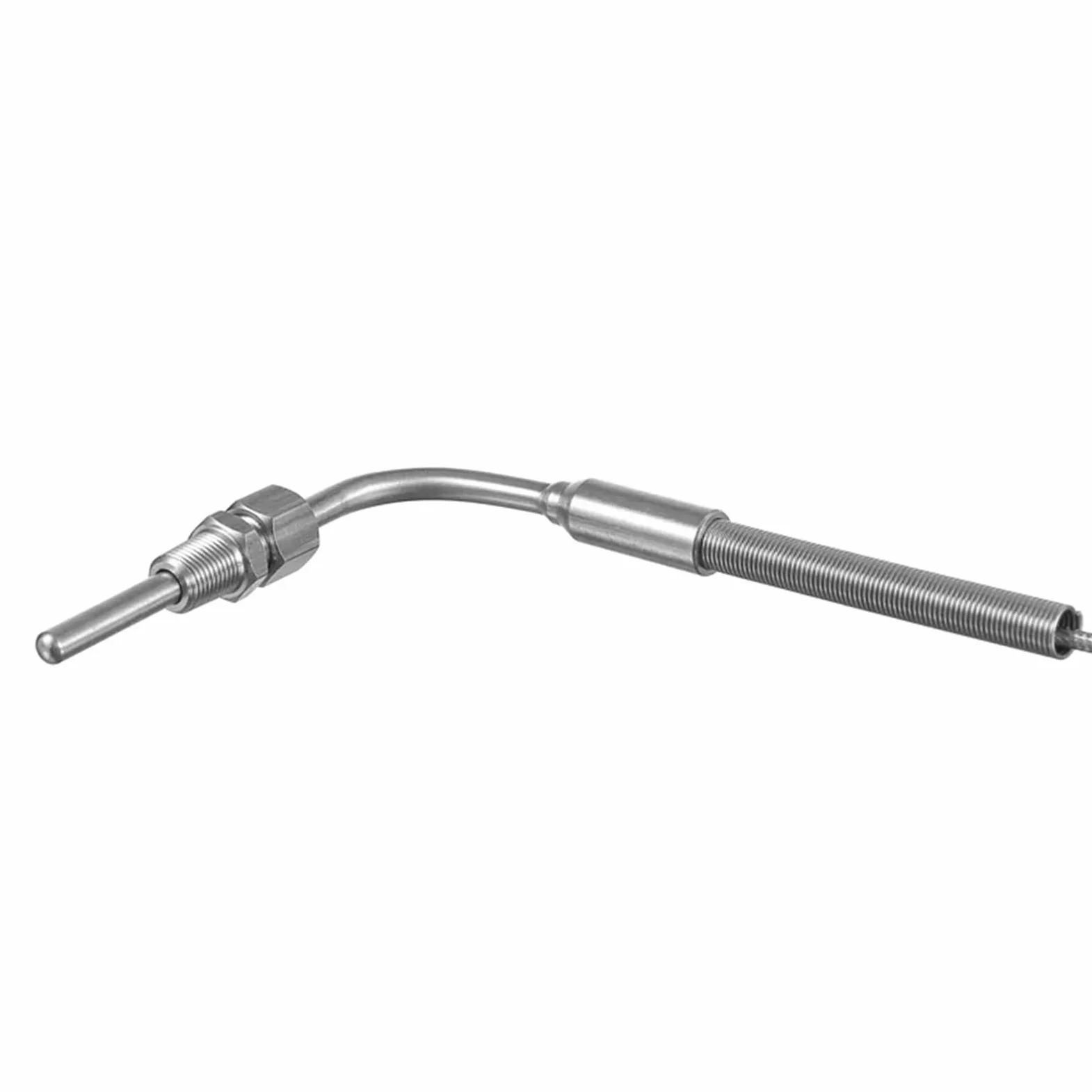 Sonda móvil de acero inoxidable tipo K con sensor de temperatura termopar 1M/2M/3M/4M/5M Cable para controlador de temperatura (cable 4M)
