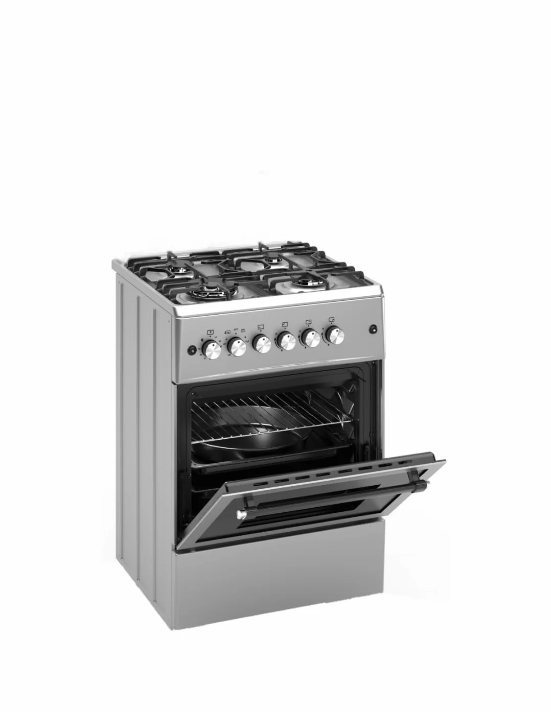 ALPHA VULCANO LUX-60 Cocina de Gas Inox Encendido automático Wok