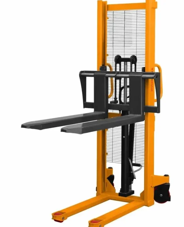 CORMAK WRHS1016 - Apilador de mástil con horquillas ajustables (1000 kg, 1600 mm)