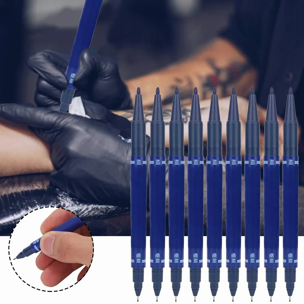 Joyzan Rotulador Doble Punta Marcador Extraíble Temporale Herramienta Pluma Posicionamiento Perforacione