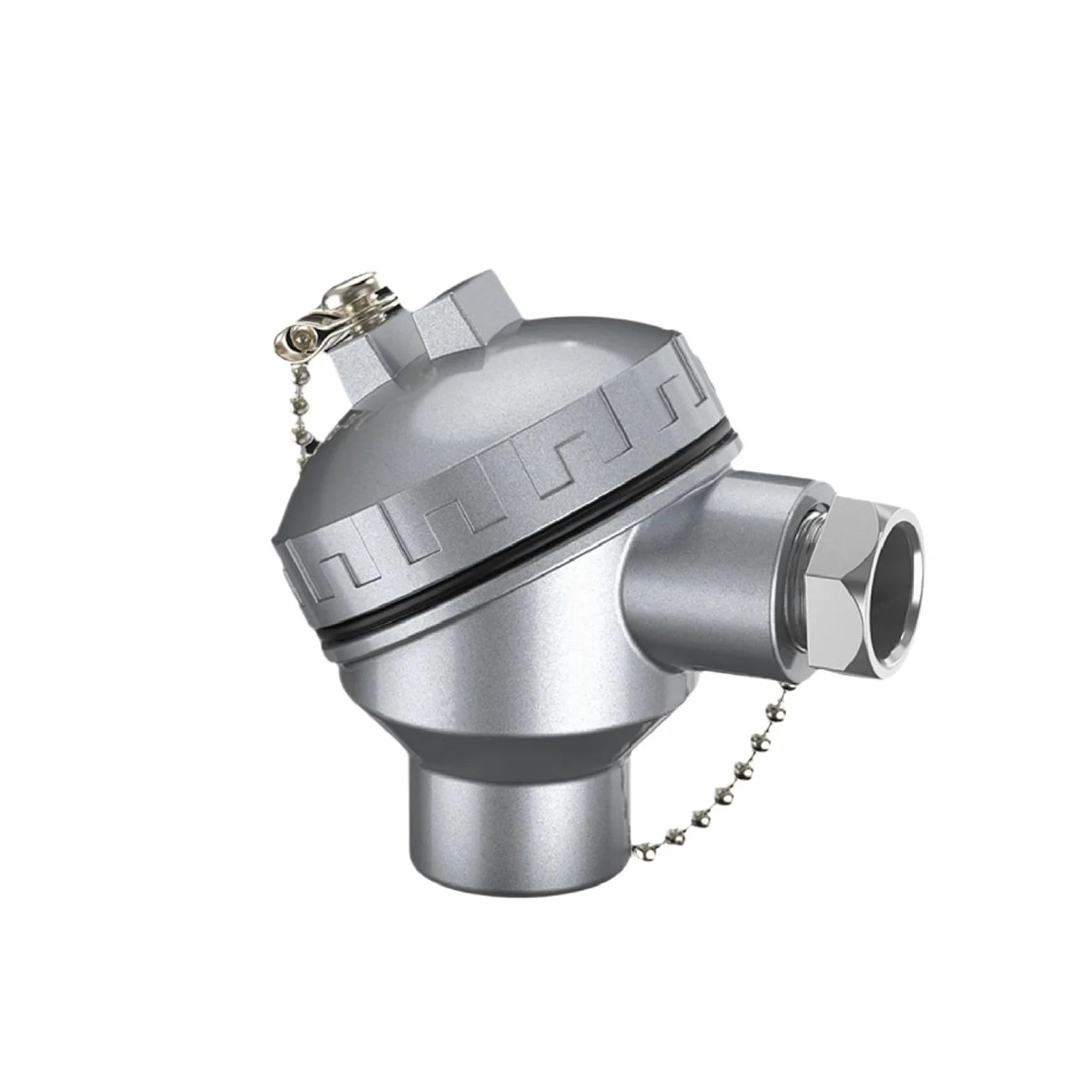 Sensor de temperatura PT100 de termopar tipo K WRNK-131, sonda blindada de acero inoxidable(PT100-8-500mm)