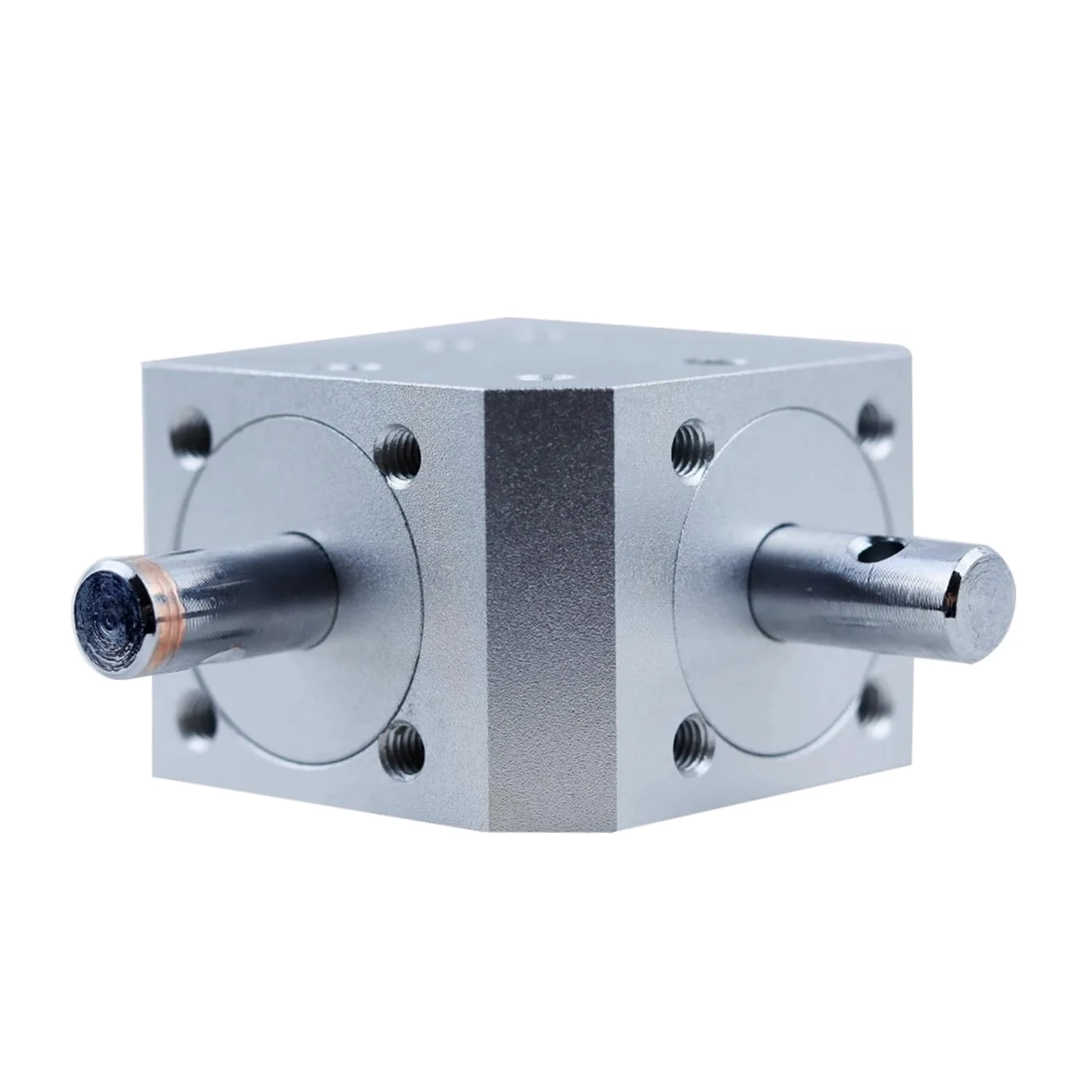 Caja de cambios cónica cónica de ángulo recto dispositivo conmutador de ángulo recto relación de velocidad 1:1 eje doble de 8MM Para aplicaciones mecánicas de bricolaje