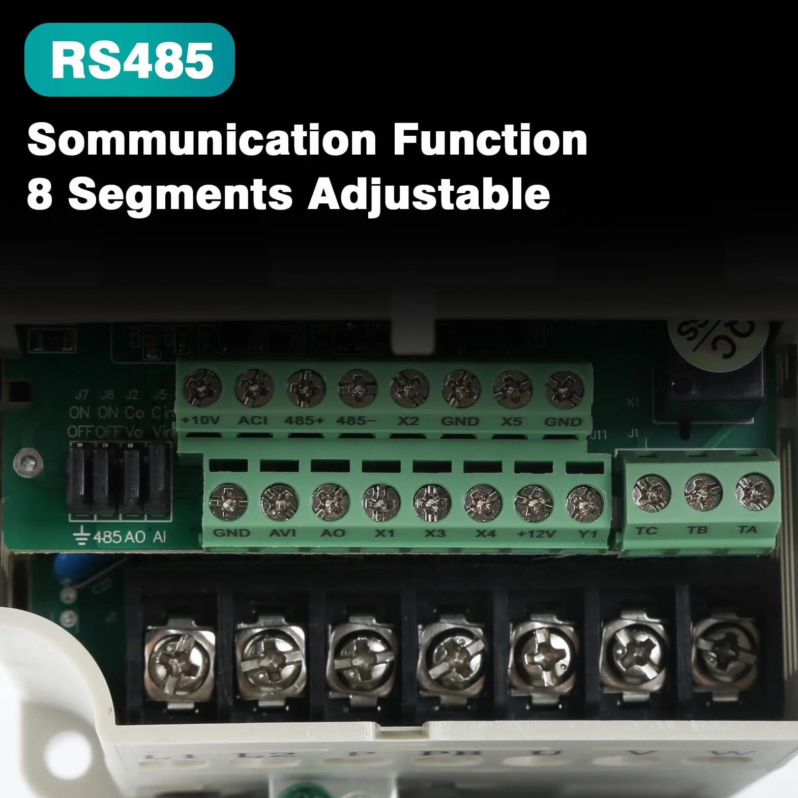 Jadeshay Variador de Frecuencia, 1.5KW 220V VFD Inversor Convertidor de Frecuencia Ajustable Variador de Frecuencia Monofásico a Trifásico para Control de Velocidad del Motor