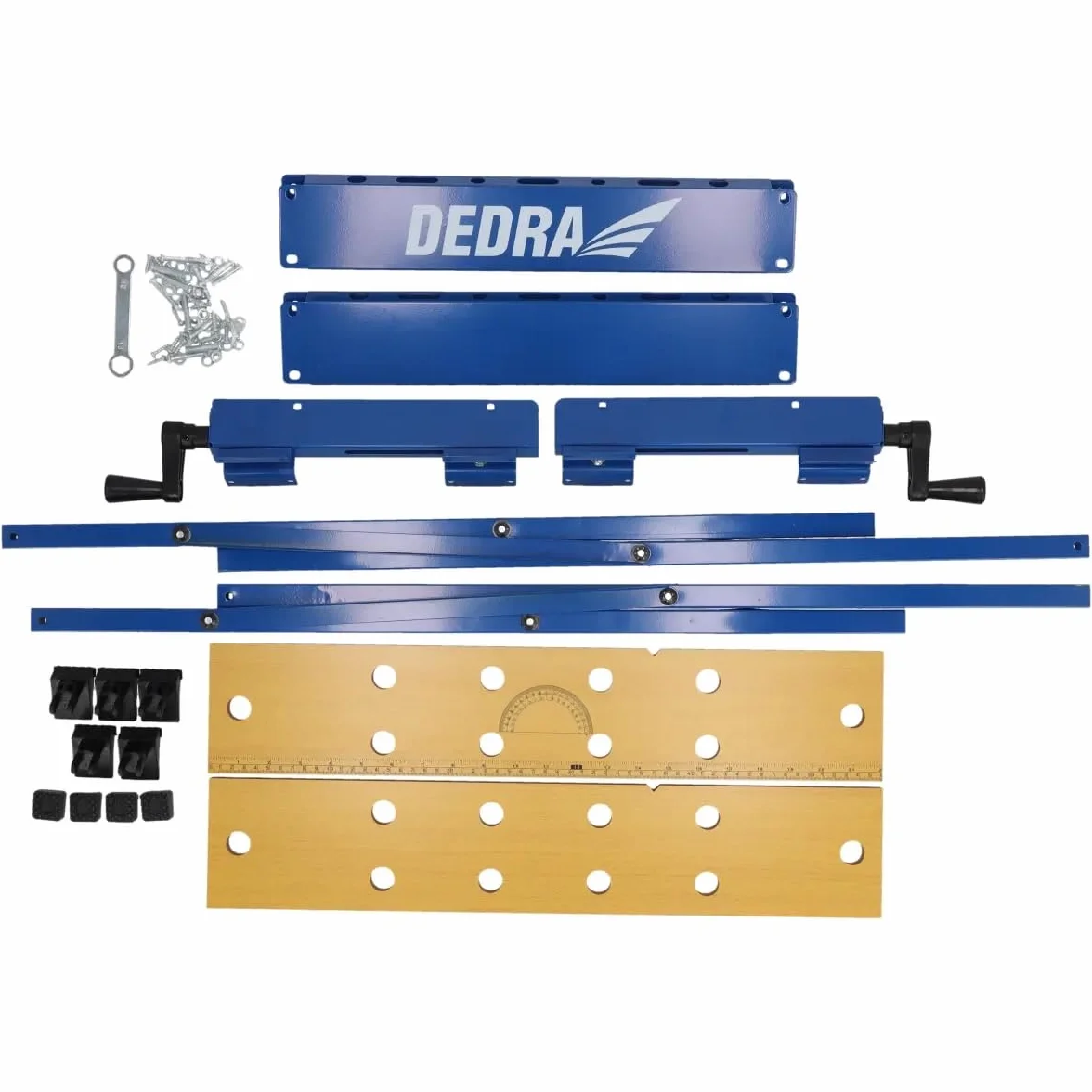 Dedra N111 Banco de Trabajo Plegable 100 kg Carga máxima Escalera Impresa