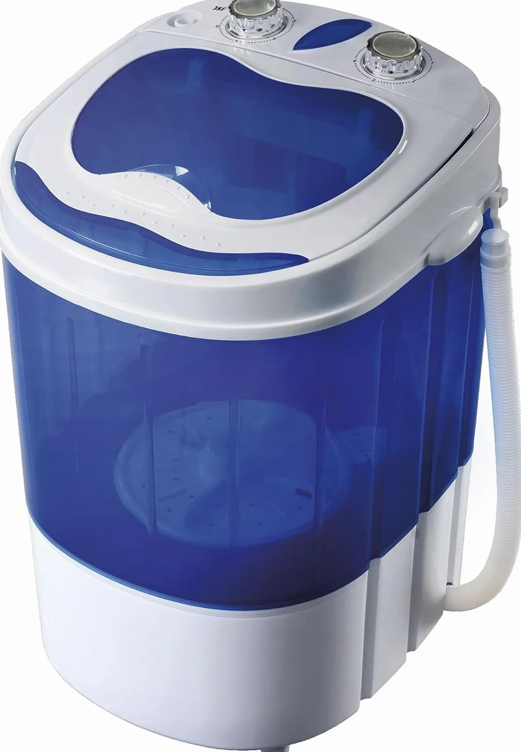 briebe Camp Mini Lavadora Portátil con Centrifugado 3kg Carga Superior Bajo Consumo