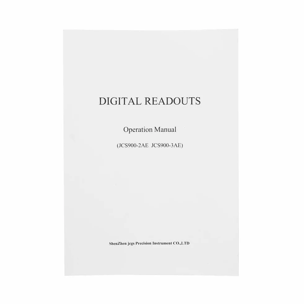 Lectura digital DRO JCS900-2AE/JCS900-3AE 2/3 ejes Lectura digital AC 110-240V para fresadora tor(JCS900-3AE)