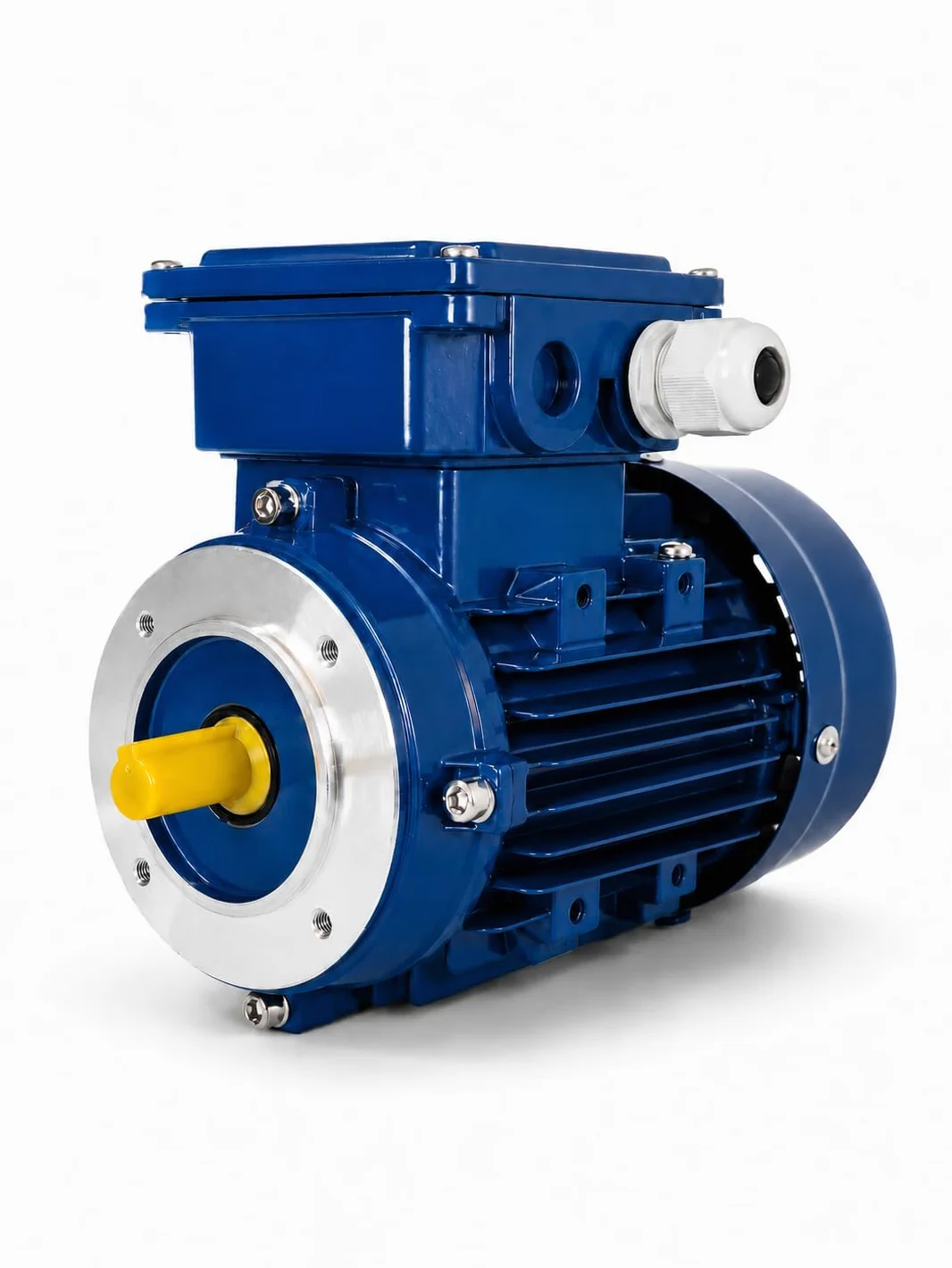 Motor trifásico 230/400 V, motor eléctrico, 1400 rpm, 2800 rpm, motor asíncrono, IP55 B3, B5, B14, montaje de motores eléctricos, trifásicos robustos, para compresor y bomba motor profesional (IMB14