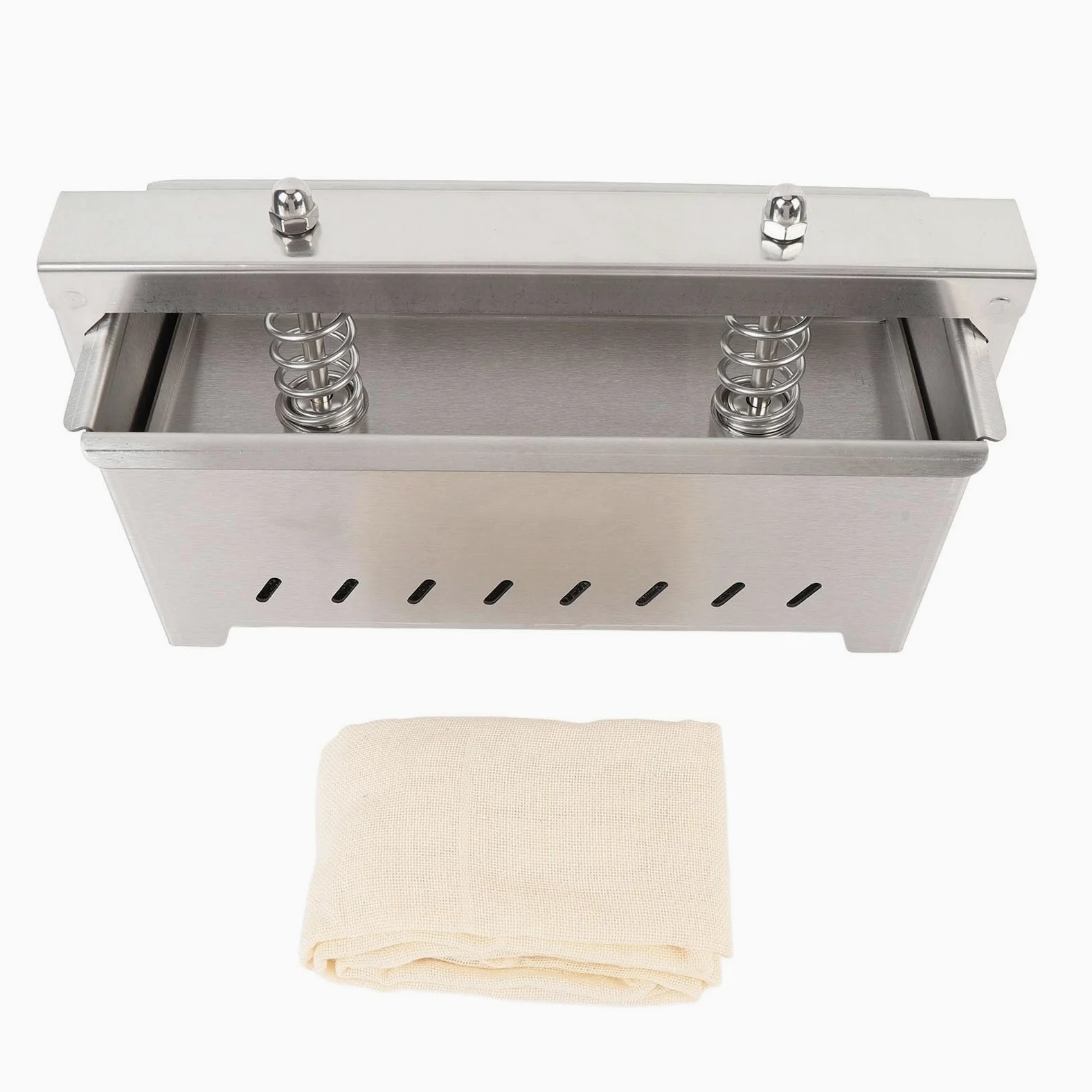 Cocoarm Herramienta de Prensa de Carnes Prensa de Hamburguesas de Acero Inoxidable para Cocinas de Restaurantes Máquina de Moldeo de Carne con Formación Uniforme de Hamburguesas Diseño Fácil de (2KG)