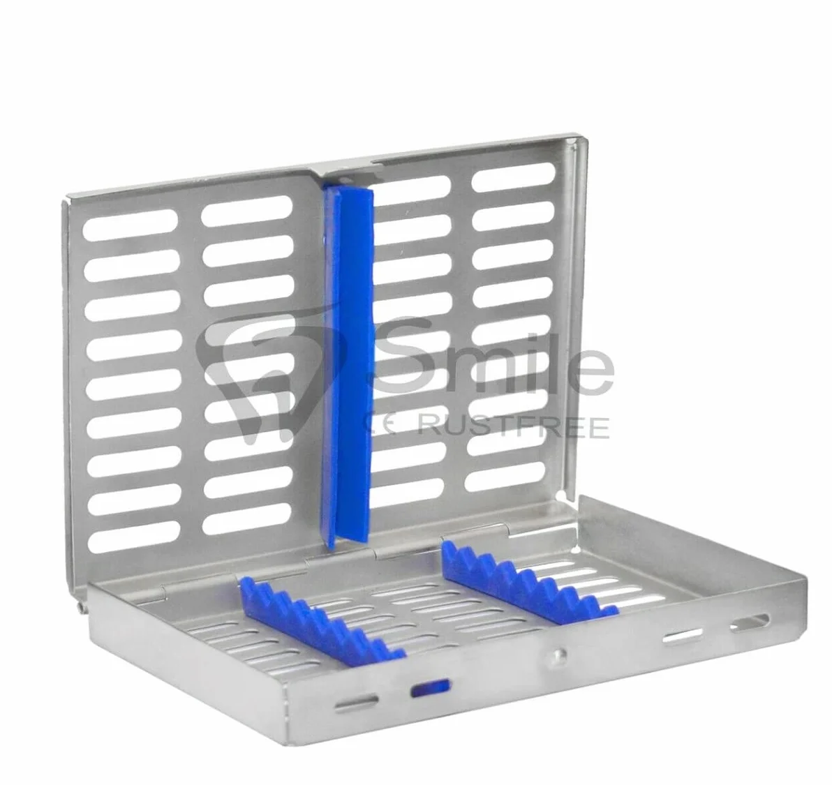 Juego de 8 cajas de bandeja de esterilización para casetes - Capacidad para 10 instrumentos CE U.K