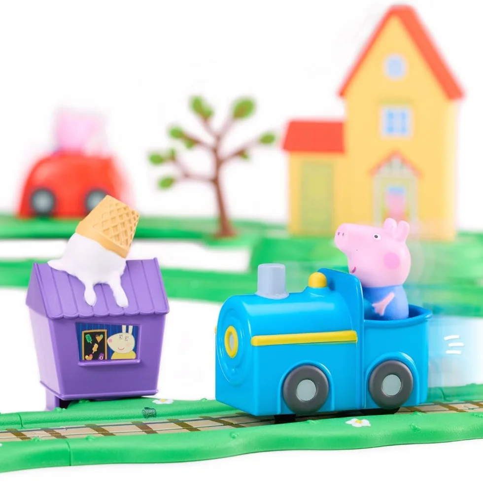 Peppa Pig Circuito Tren y Coche