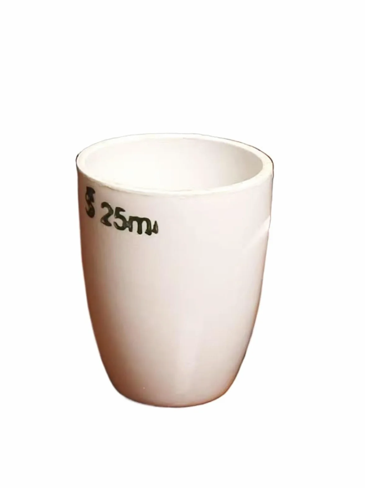 Crisol de cerámica Equipo de Laboratorio Crisol de Porcelana con Tapa - Todos los tamaños Disponibles de 5 ml a 300 ml(20ml 10pcs)