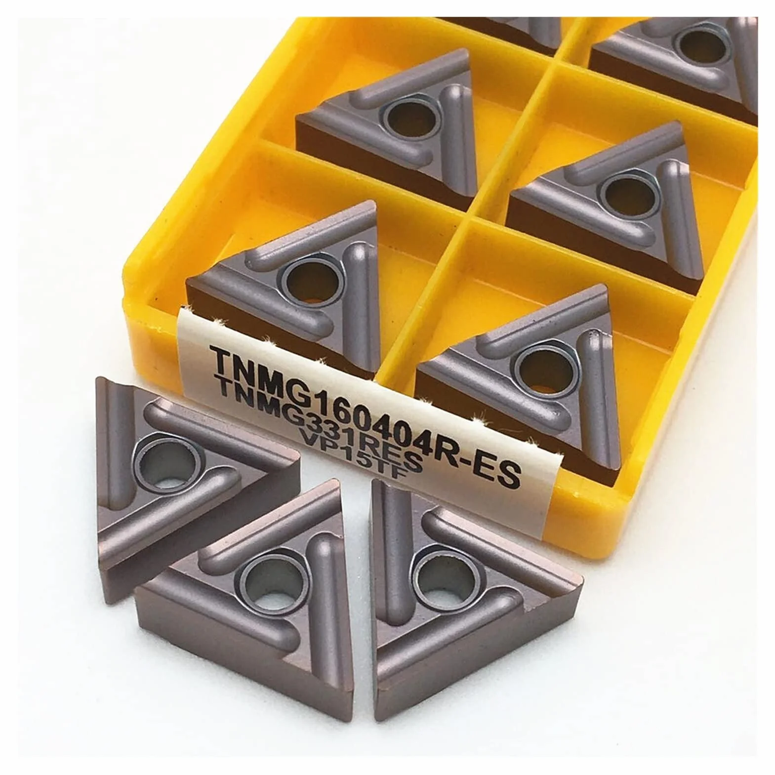 Tnmg160404r Tnmg160404l Inserciones de carburo Cortador de fresado Herramientas de torneado Cnc
