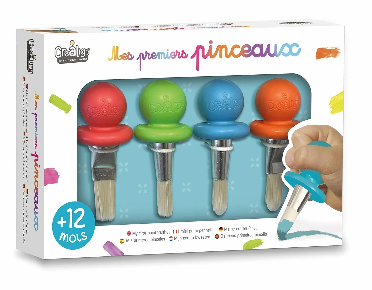 CREA Lign Estuche Creativo para Manualidades 1 año Blanco