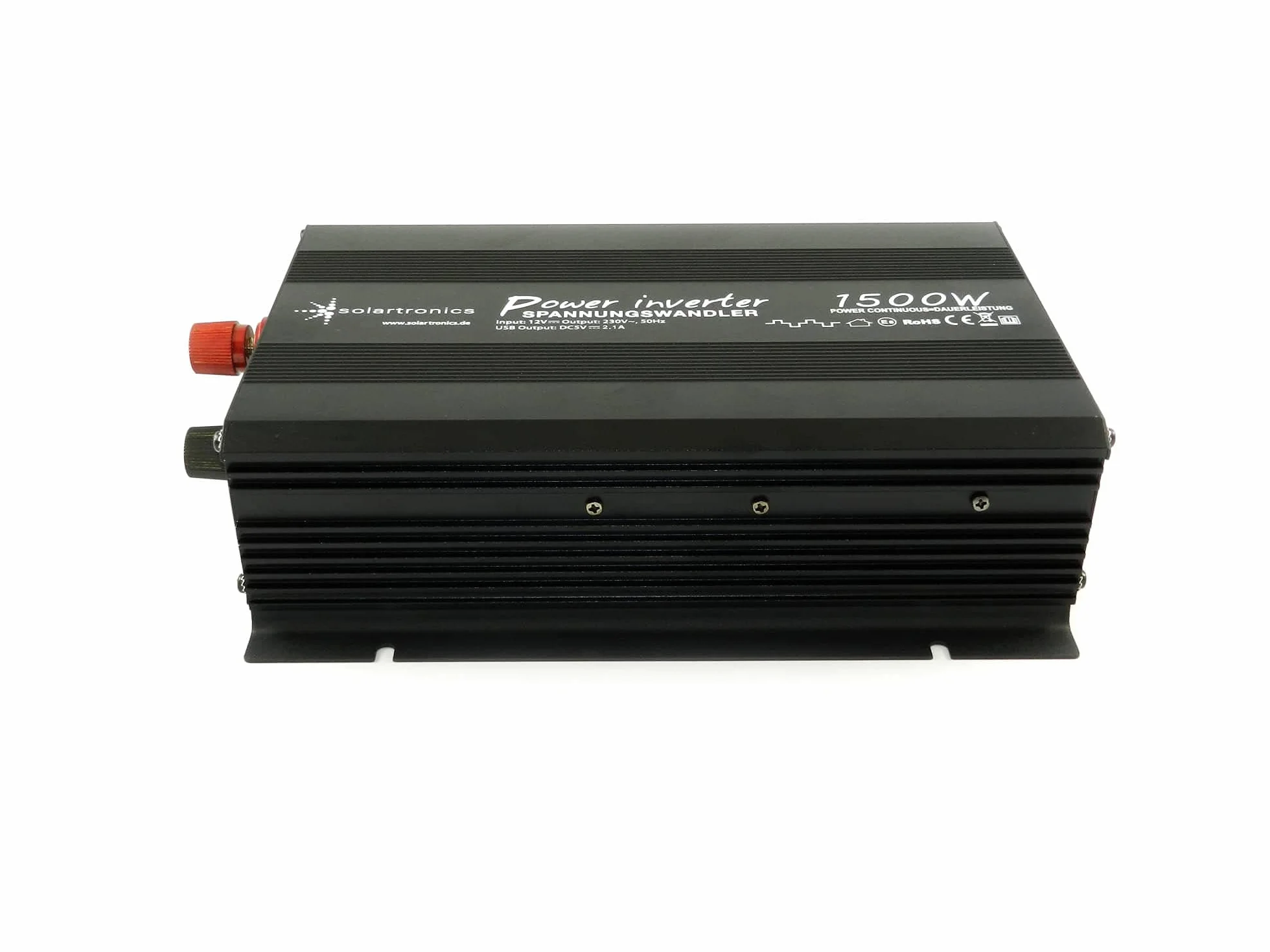 Convertidor de tensión 12 V 1500 3000 W 230 V - Inversor para la conexión móvil de electrodomésticos