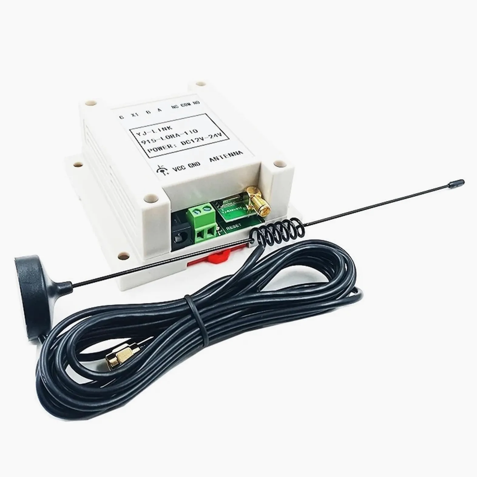 Módulo de conmutación relé punto a punto con transmisión inalámbrica Lora Remote I/O Controller 1CH 915MHz 868MHz (Transmitter)