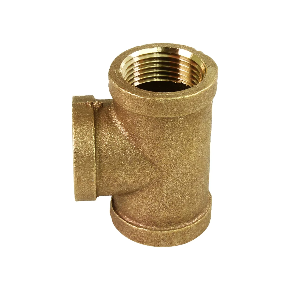 Everflow Supplies BRTE0034-NL 3/4-Inch Brass Tee, Lead Free