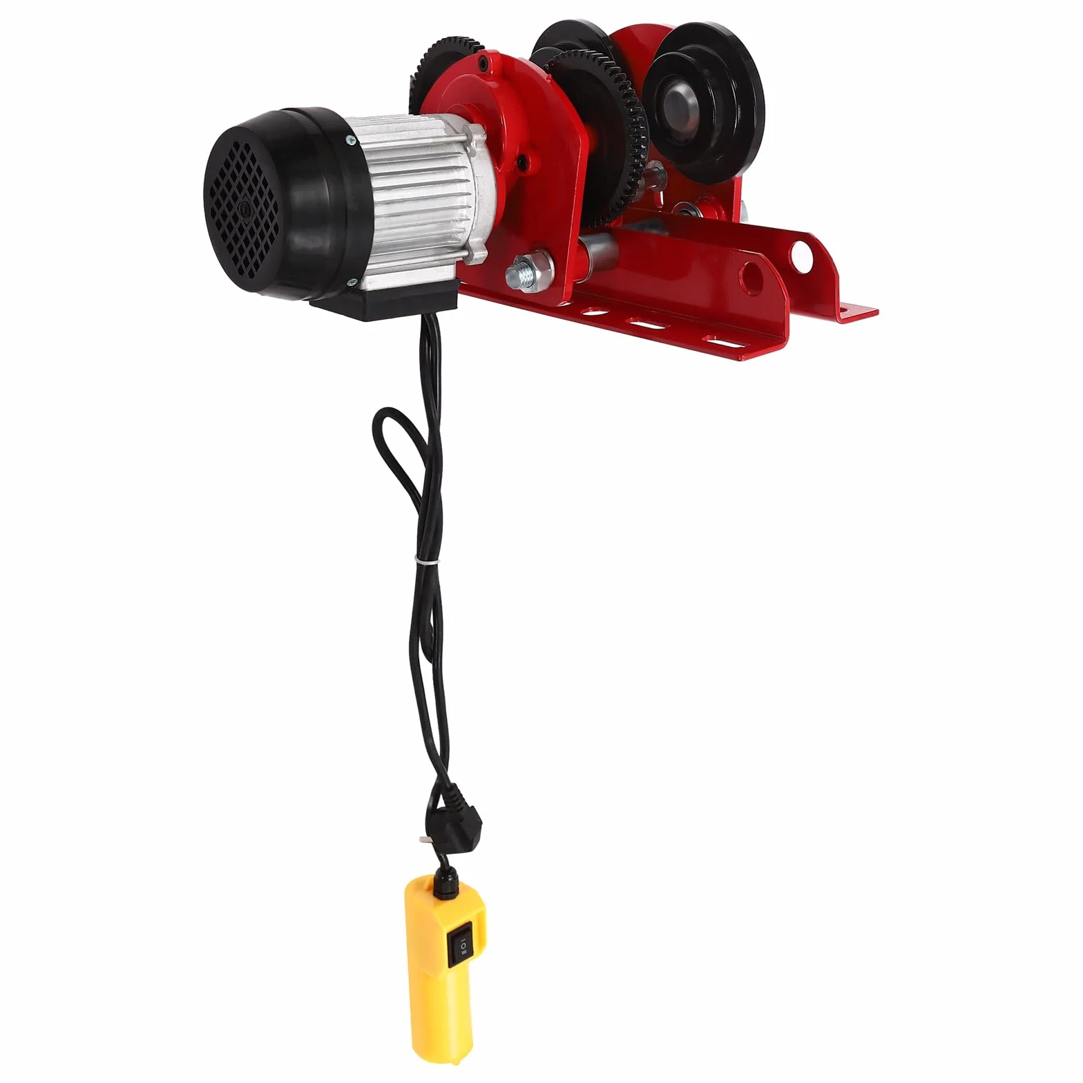 Carro eléctrico - 1000 kg máximo - 370 W - Ancho ajustable de 68 a 120 cm - Para cabrestante eléctrico - 10 m/min