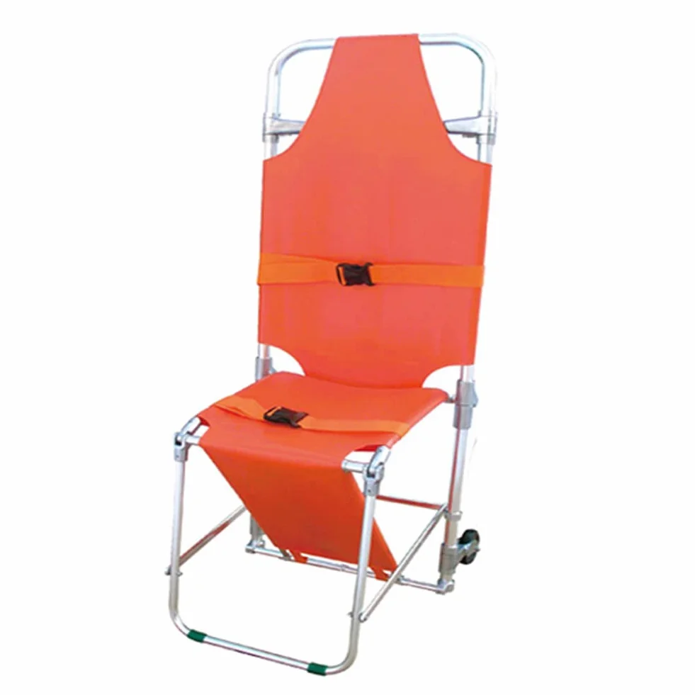 Silla Plegable 2 en 1 para Camilla de Ambulancia, Silla Camilla de Emergencia, Camilla portátil, Elevador de Escalera Ligero de aleación de alumbre, Silla Plegable para evacuación, Ayuda a la movili