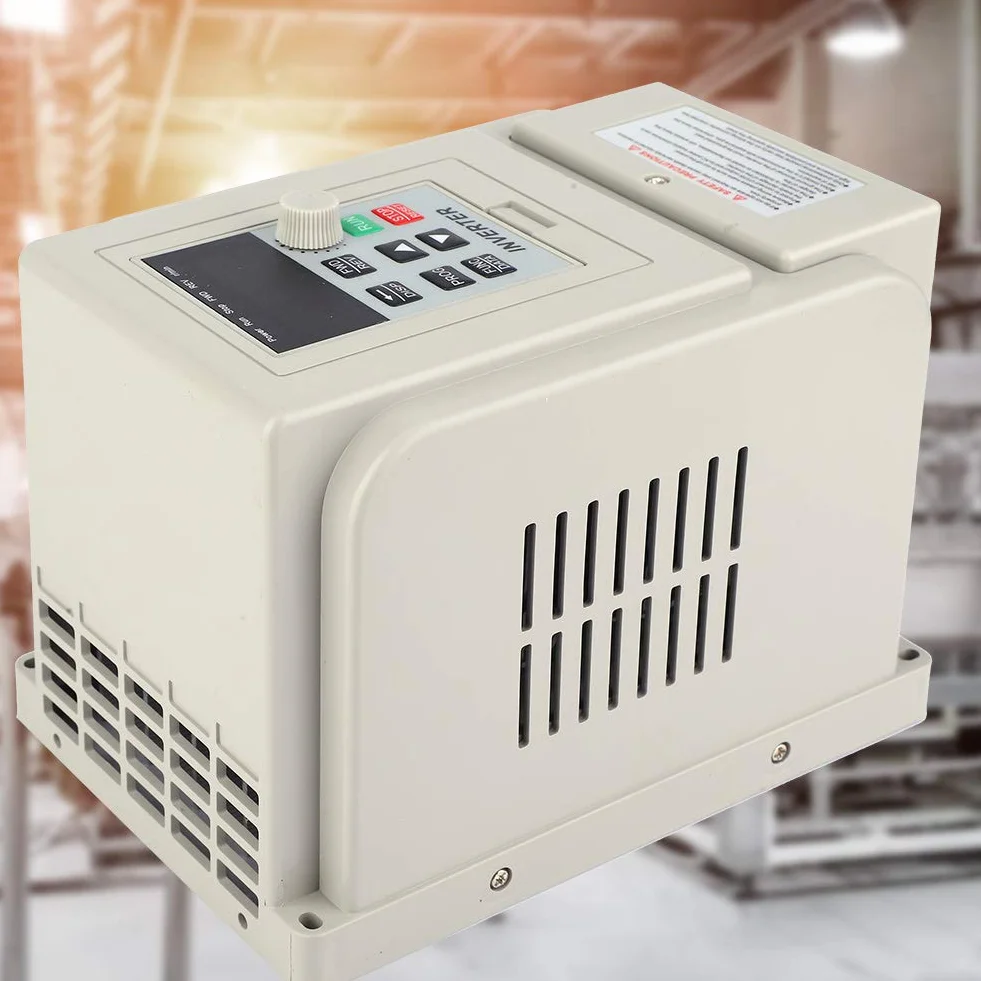 Potente inversor monofásico ,convertidor de frecuencia ,refrigeración de suelo ,filtro incorporado AT2 2200X de plástico y aluminio