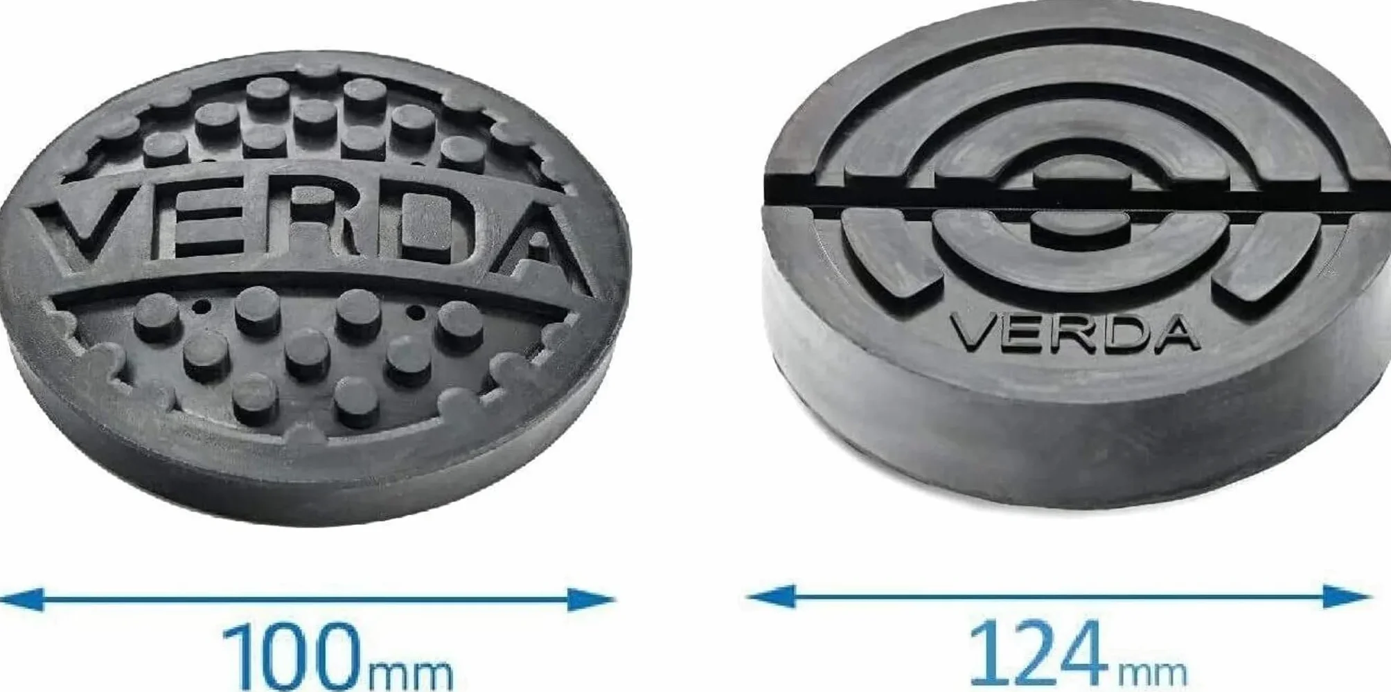 Gato hidráulico 3T con pedal + 2 x goma + guantes de montaje, altura de elevación 130 – 490 mm (gato hidráulico 3T)