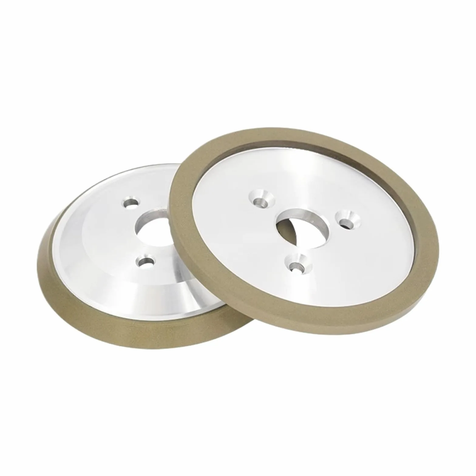 Disco abrasivo de diamante de tres agujeros de 125 mm for afilar cuchillos, disco abrasivo de alta precisión for acero de tungsteno, 1 pieza(3000grit-45DEG)