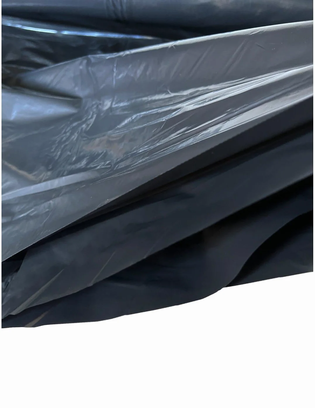Plastico 800 galgas Negro Ancho 12M Precio Metro Lineal