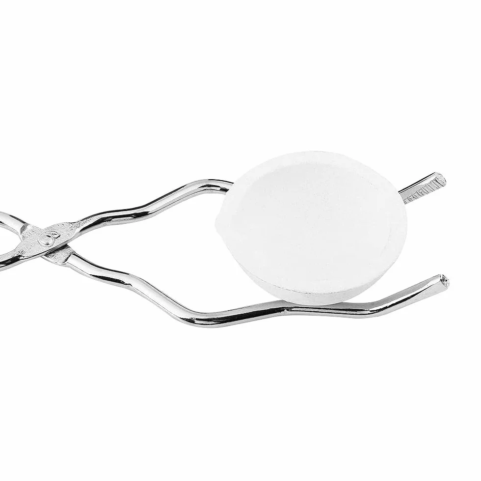 Antorcha de cerámica 58 mm 100 g crisoles de sílice de cuarzo alta temperatura con pinza 25 cm para joyas
