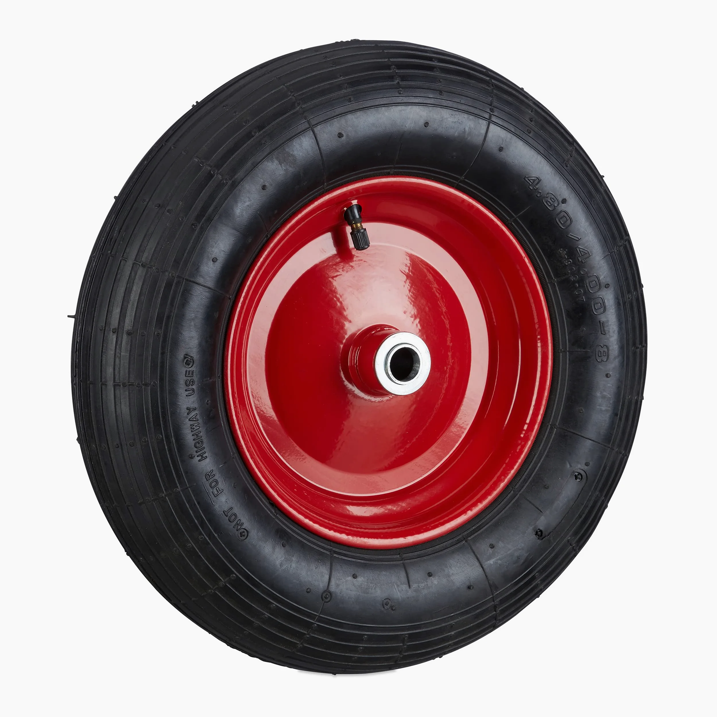 4 Ruedas Carretilla Hinchables 4.80 4.00-8, Goma, Negro, hasta 120 kg