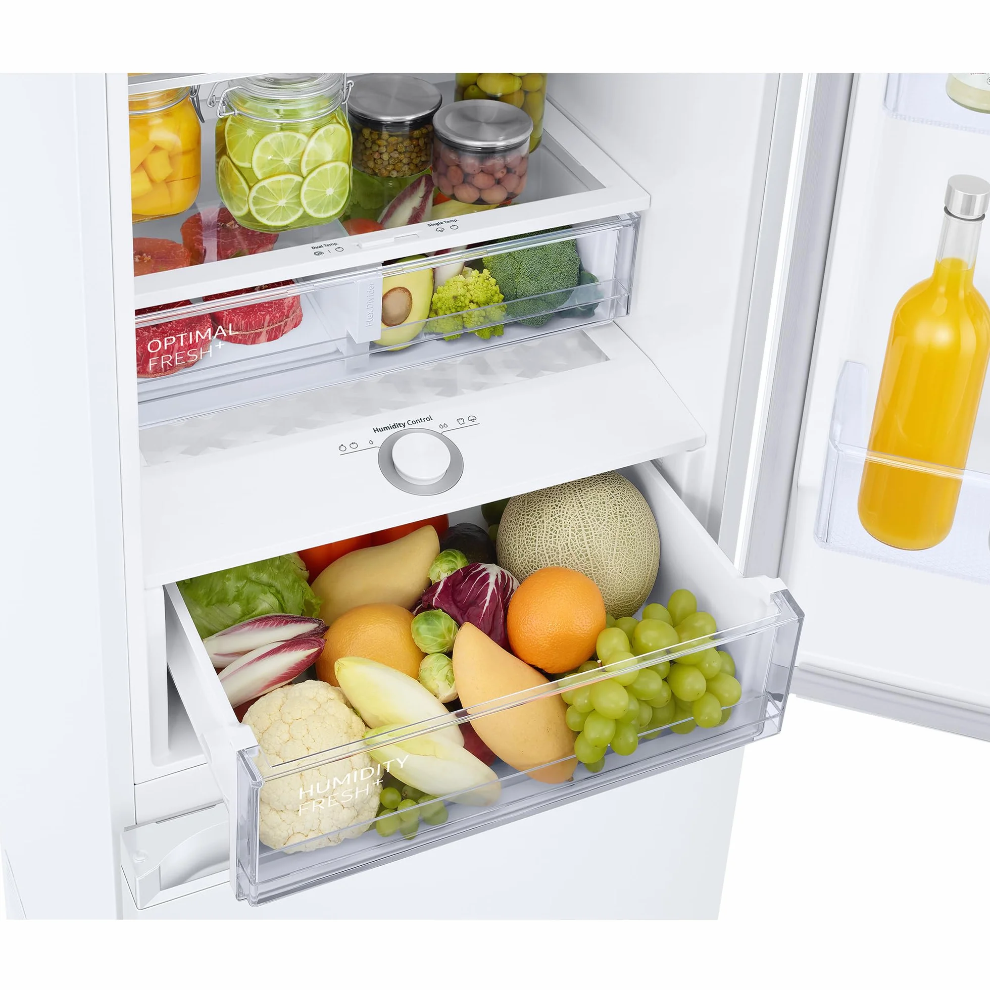 Samsung RB38C605CWW/EF Frigorífico Combi No Frost Blanco Clase C SmartThings AI Energy Mode