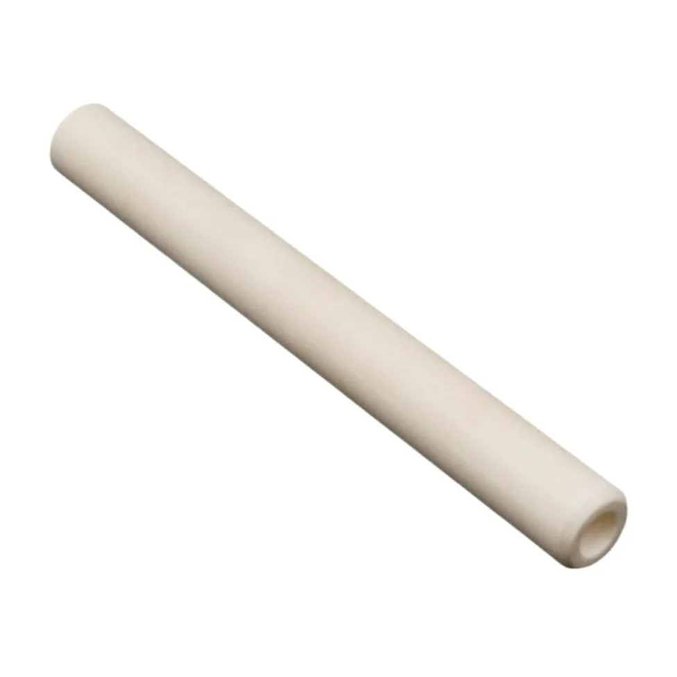 2 tubos cerámicos de 220/400/300 mm de longitud, de alta resistencia y alto contenido de alúmina, for combustión de alúmina.(400MM*45MM*35MM)