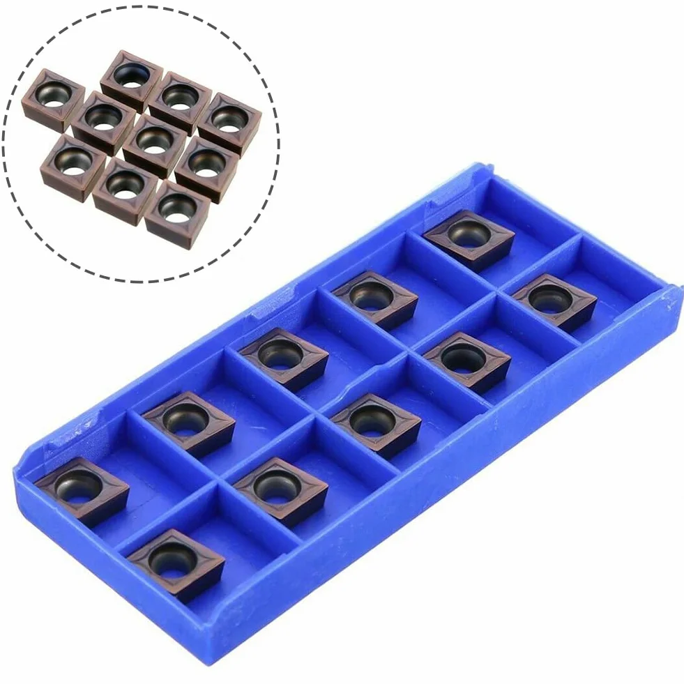 CCMT09T308 VP15TF Insertos de carburo indexables CCMT 32.52 10 piezas herramienta de torneado