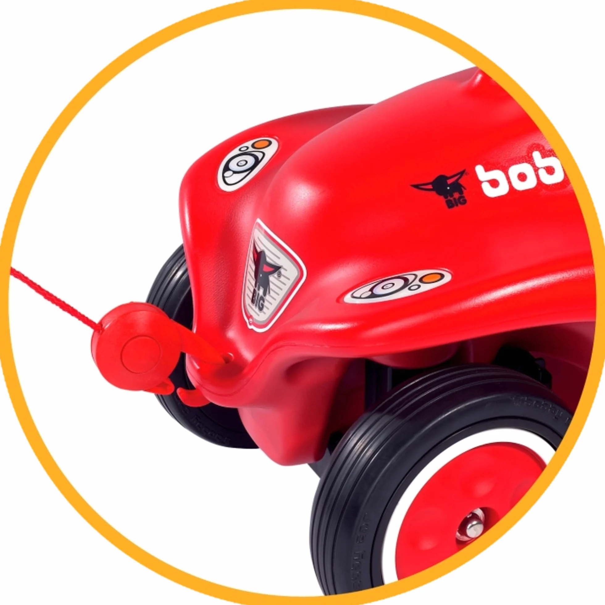 B.I.G. Big 1265 Cable de Arrastre para Coche Bobby-Car