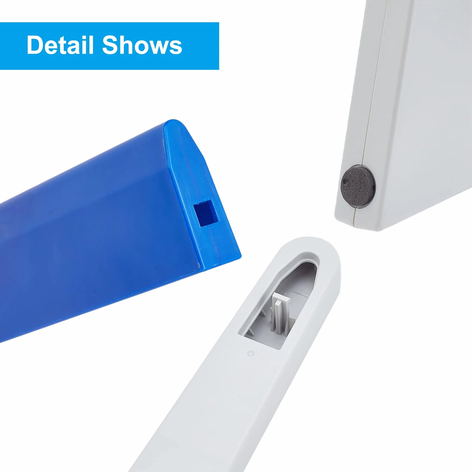 OLYCRAFT Soporte para pipetas de laboratorio para 6 pipetas, lineal, azul