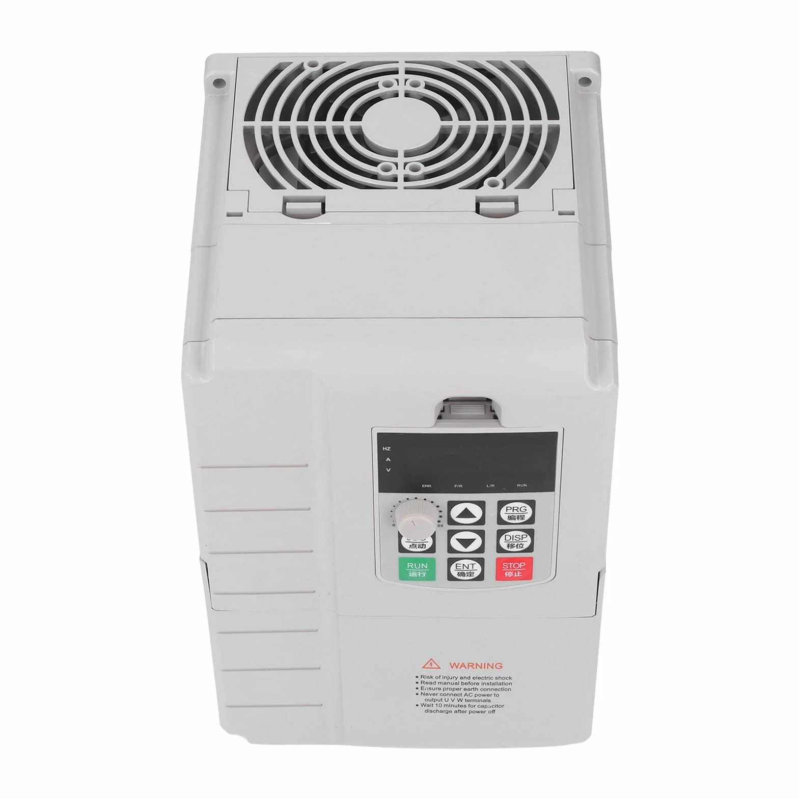 Inversor de Uso General 4KW 25A, Filtro Integrado, Control PWM, Entrada Monofásica de 220 V, Salida Trifásica de 380 V, para Ventiladores, Bombas, Compresores de Aire